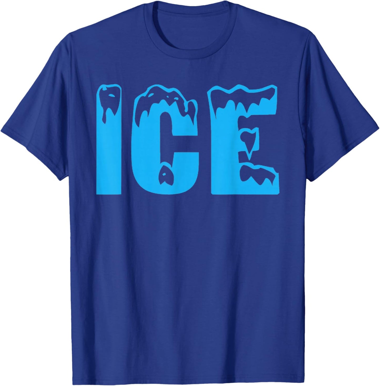 Funny Women Fire and Ice Costume Halloween Family Matching T-Shirt - T-Shirt | Royal