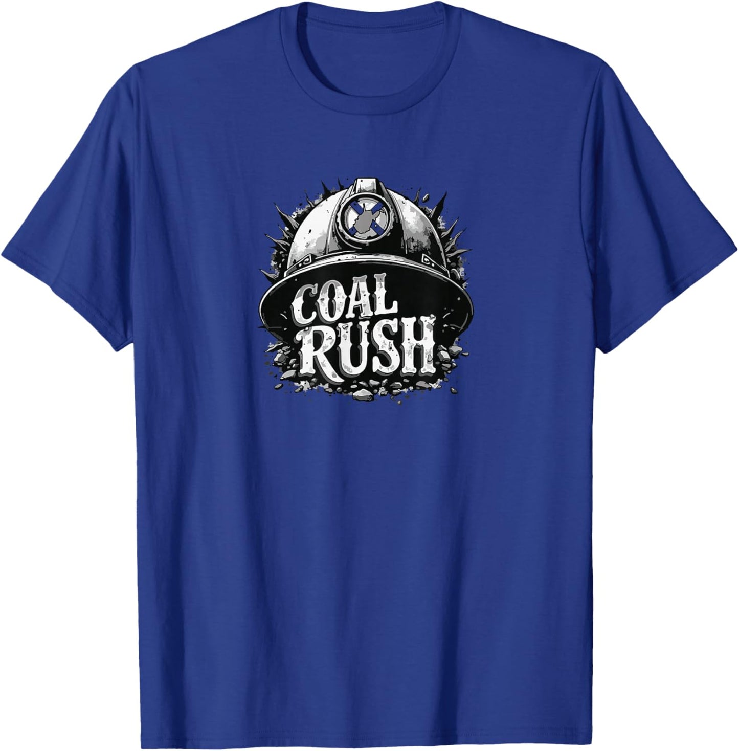 West Virginia Coal Rush T-Shirt - T-Shirt | Royal