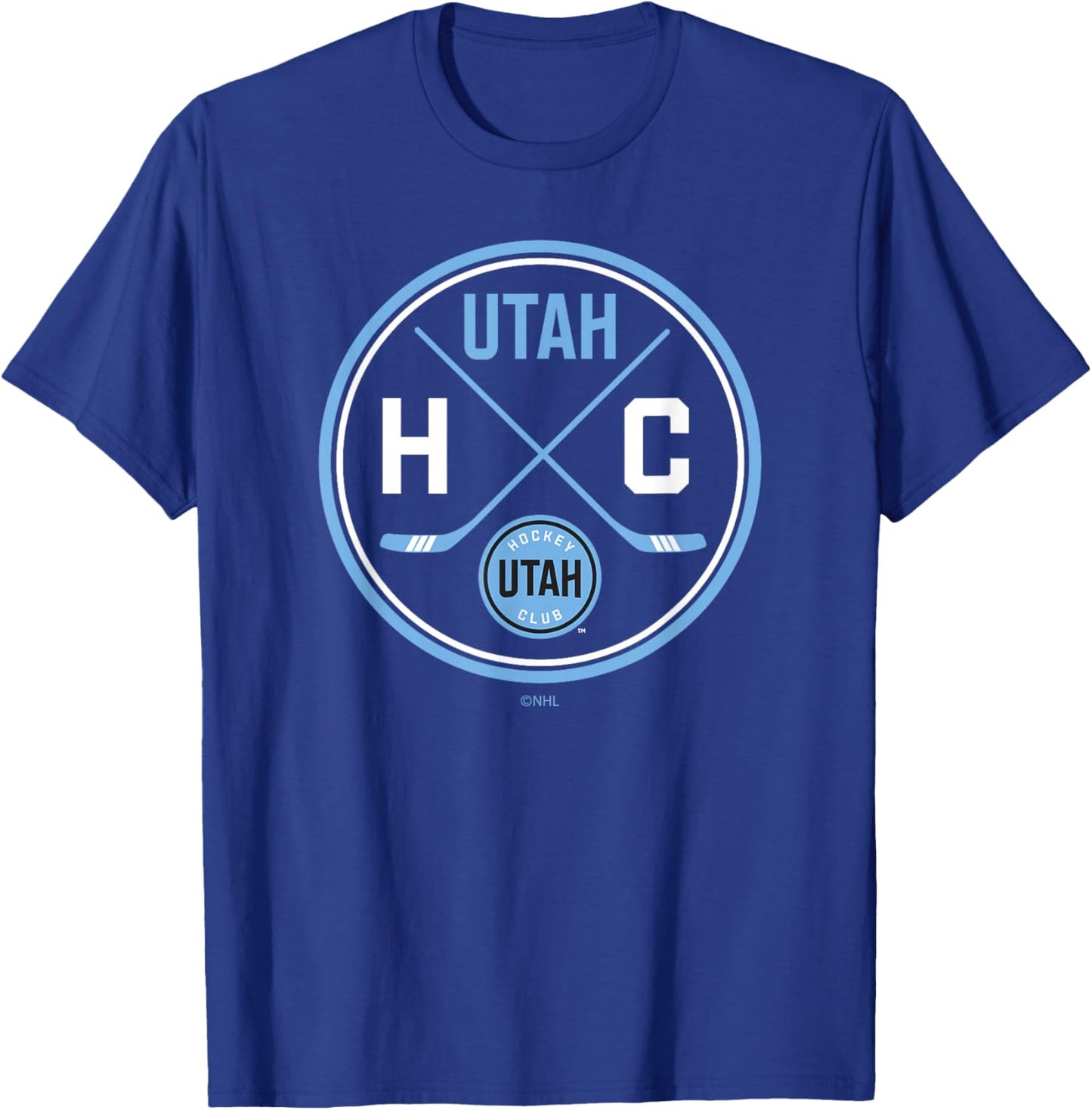 Utah Hockey Club Prize Dark Heather Officially Licensed T-Shirt - T-Shirt | Royal