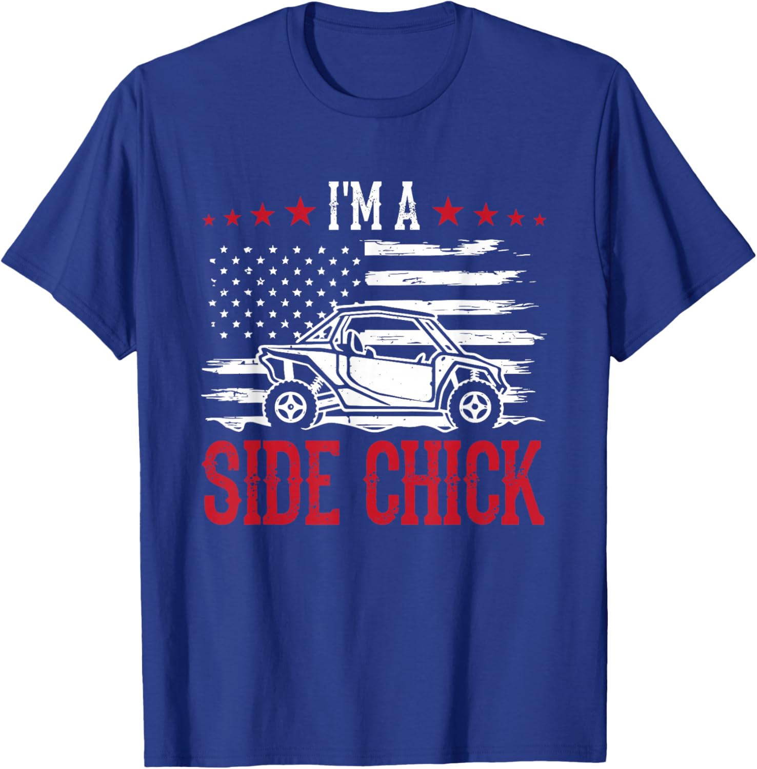 I'm a Side Chick SXS T-Shirt - T-Shirt | Royal