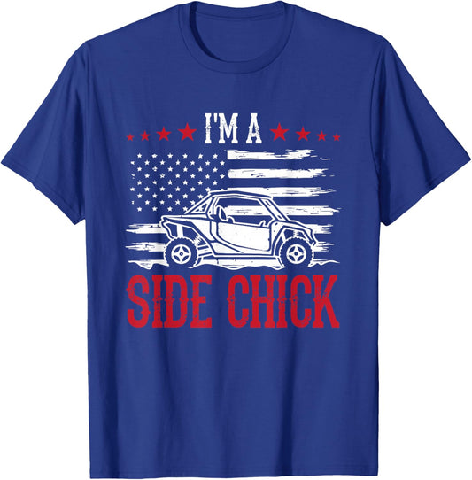 I'm a Side Chick SXS T-Shirt - T-Shirt | Royal