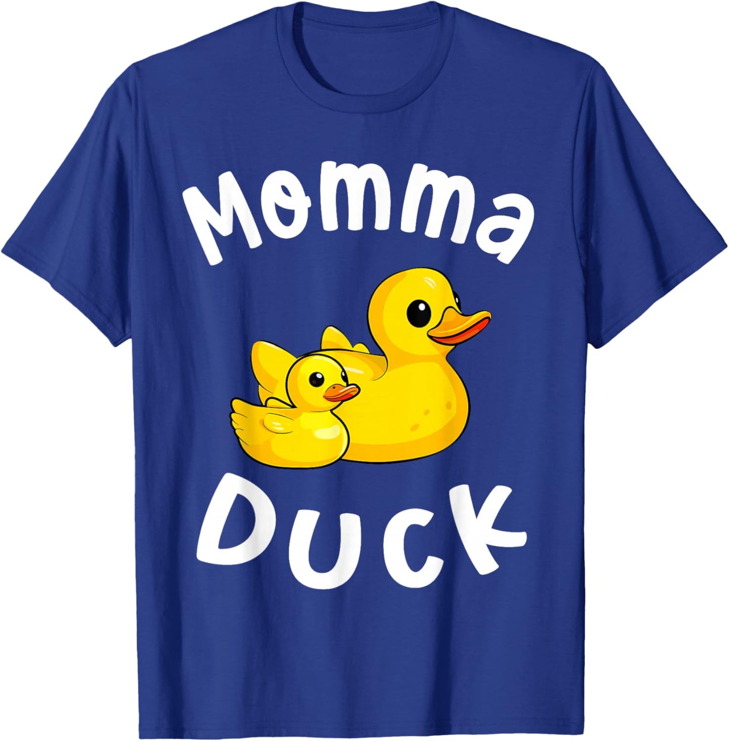 Momma Duck Birthday Rubber Duck Kids Family Matching T-Shirt - T-Shirt | Royal