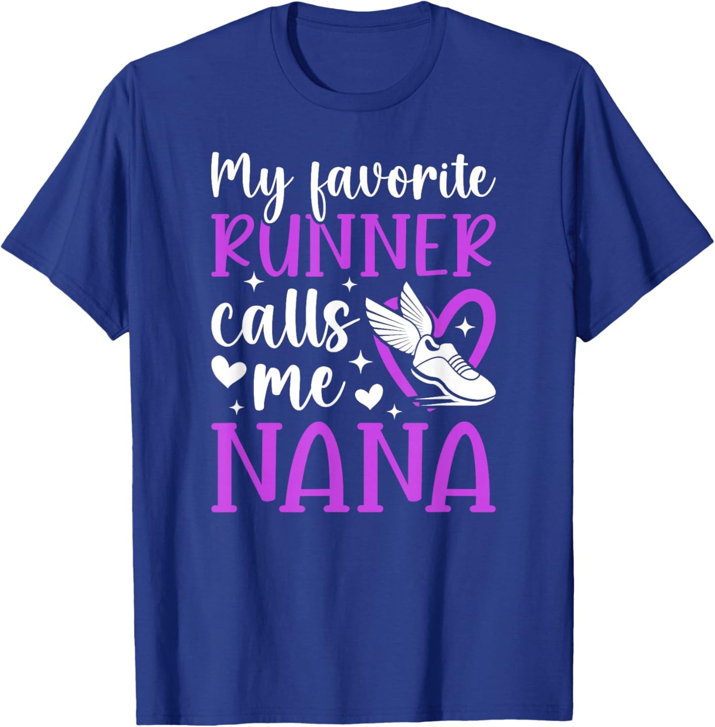 Proud Cross Country Nana Of A Cross Country Runner Nana T-Shirt - T-Shirt | Royal