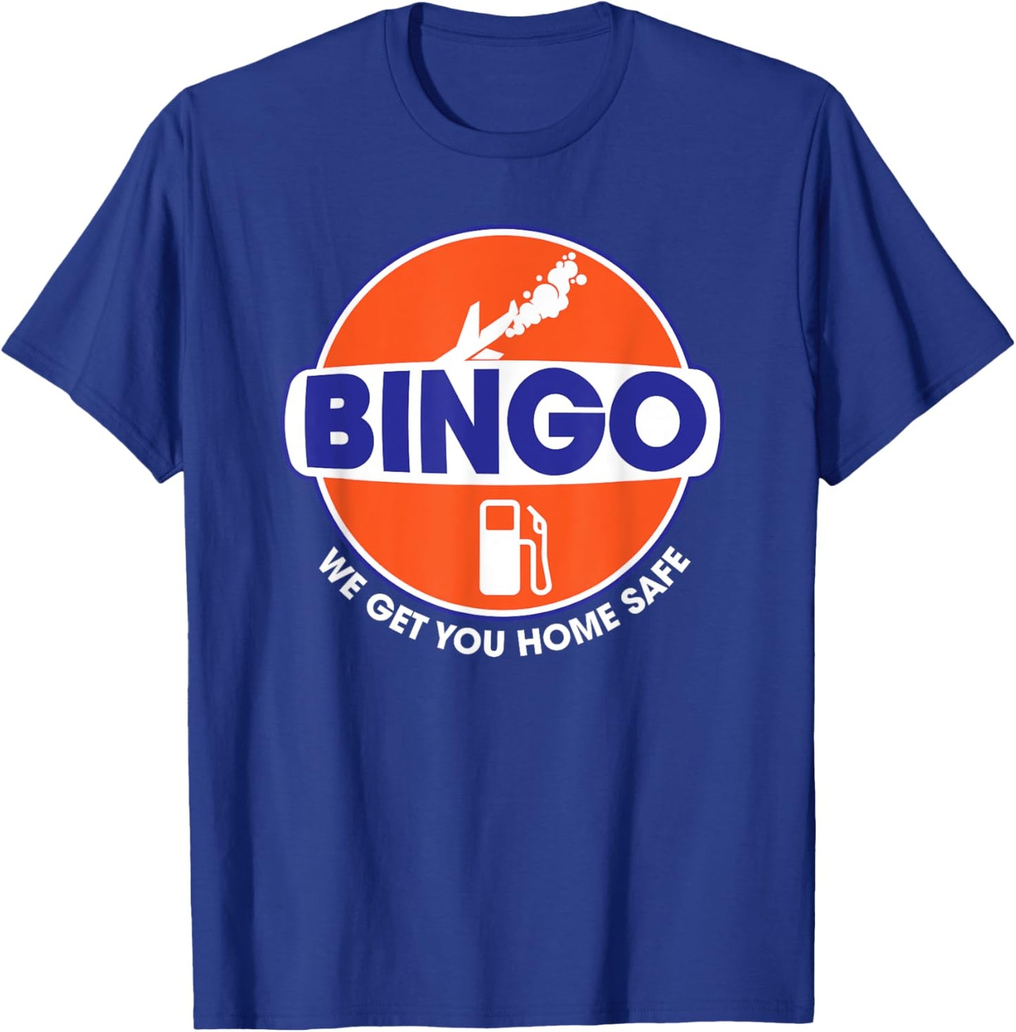 Bingo Fuel Airplane Pilot Airline Pilot Humor Bingo Fuel T-Shirt - T-Shirt | Royal