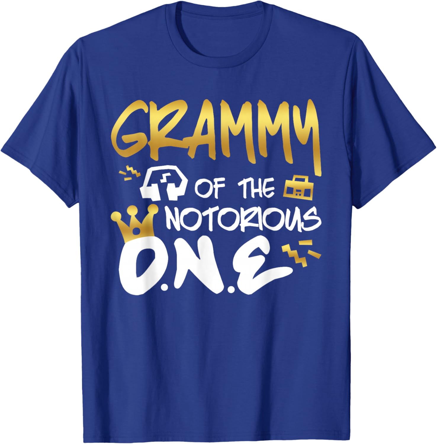 Grammy Of The Notorious One Old School 1st Hip Hop Birthday T-Shirt - T-Shirt | Royal