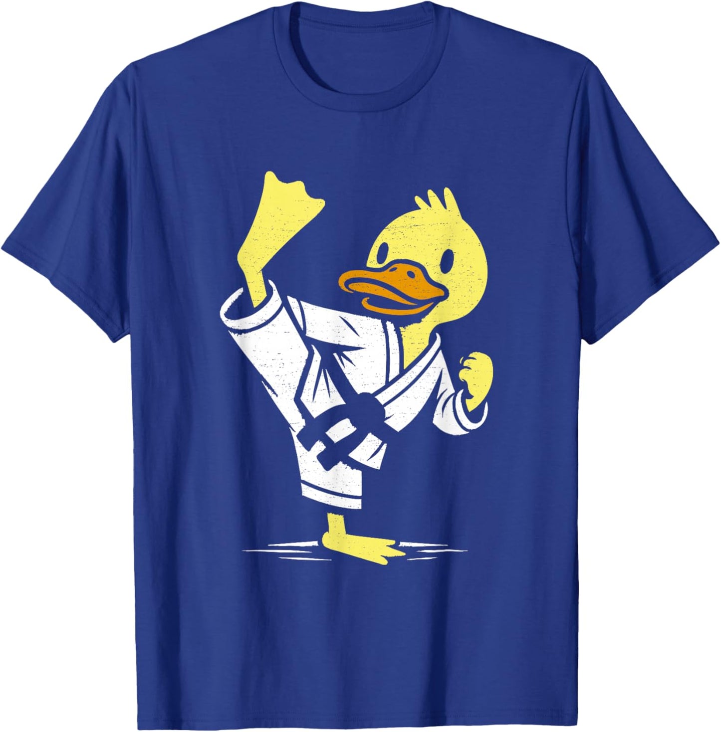 Duck Karate Funny Rubber Duck Lover Martial Arts T-Shirt - T-Shirt | Royal