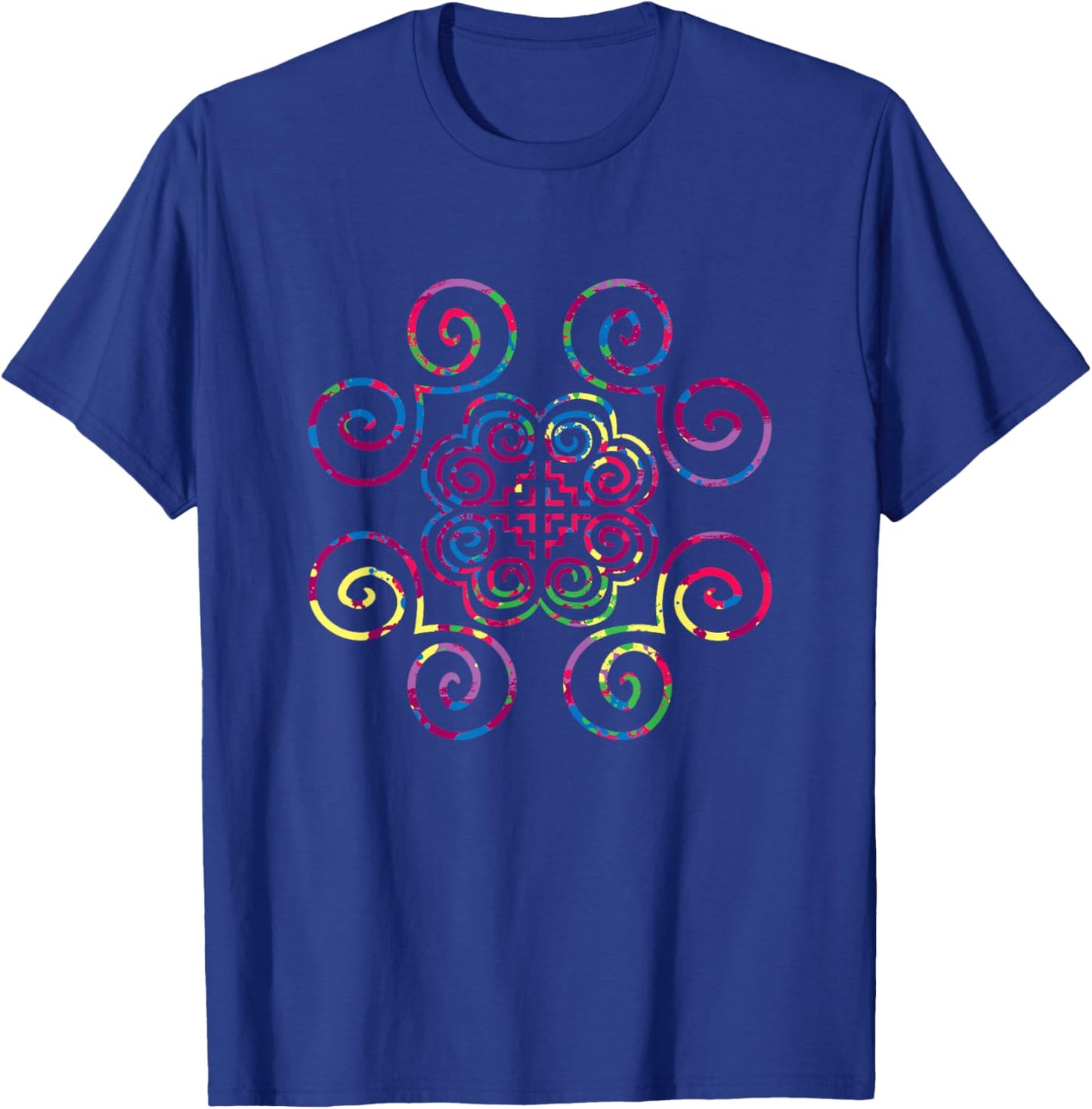 Hmong Miao Hmoob Patterns T-Shirt - T-Shirt | Royal