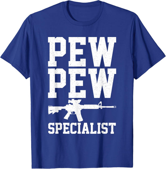 Funny Airsoft Art Women Tactical Gun Combat Airsoft T-Shirt - T-Shirt | Royal