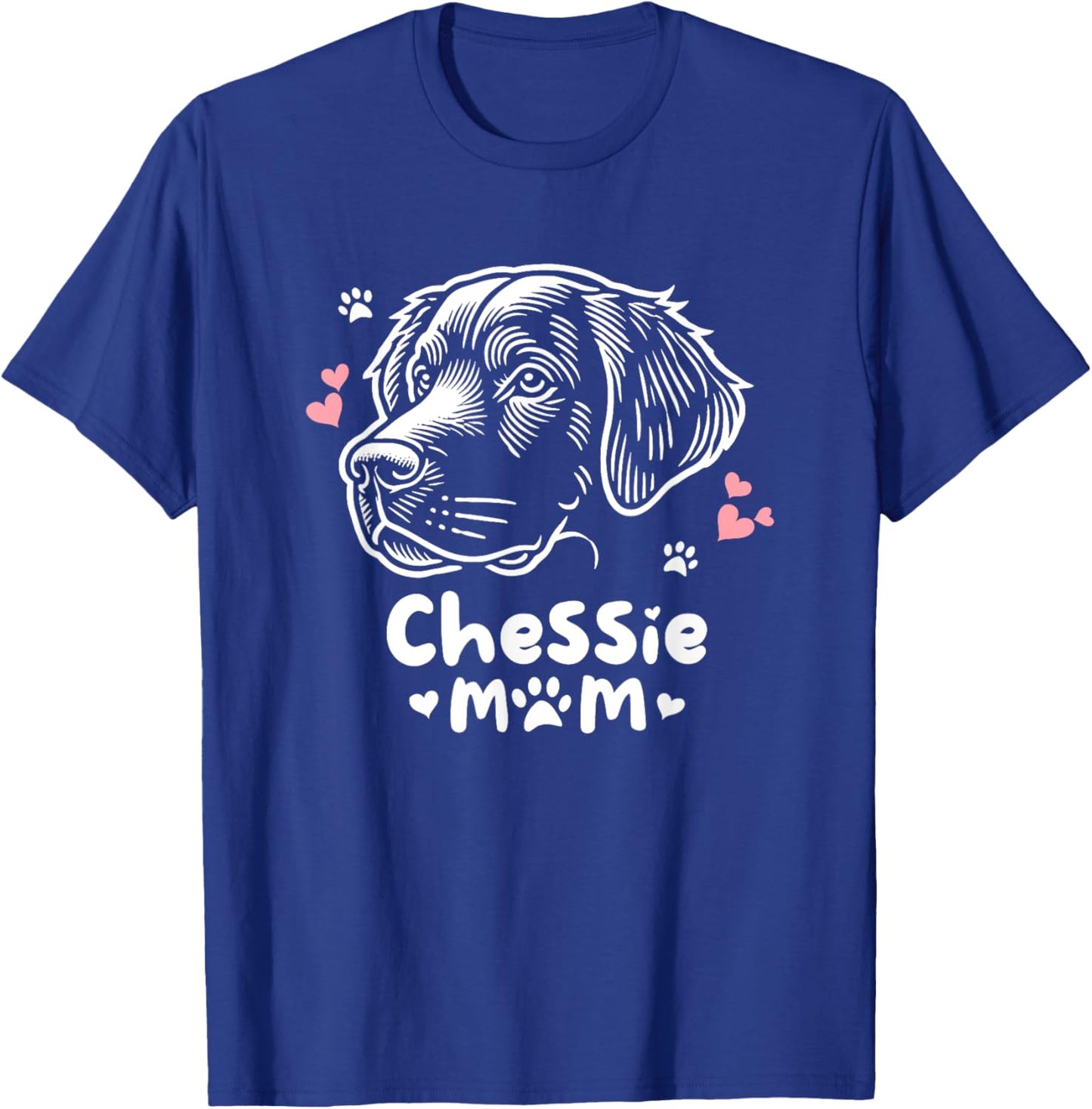Chessie Mom Chesapeake Bay Retriever T-Shirt - T-Shirt | Royal
