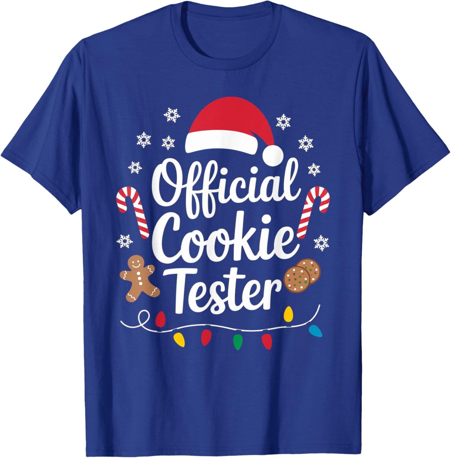 Official Cookie Tester Baking Crew Christmas Toddler T-Shirt - T-Shirt | Royal