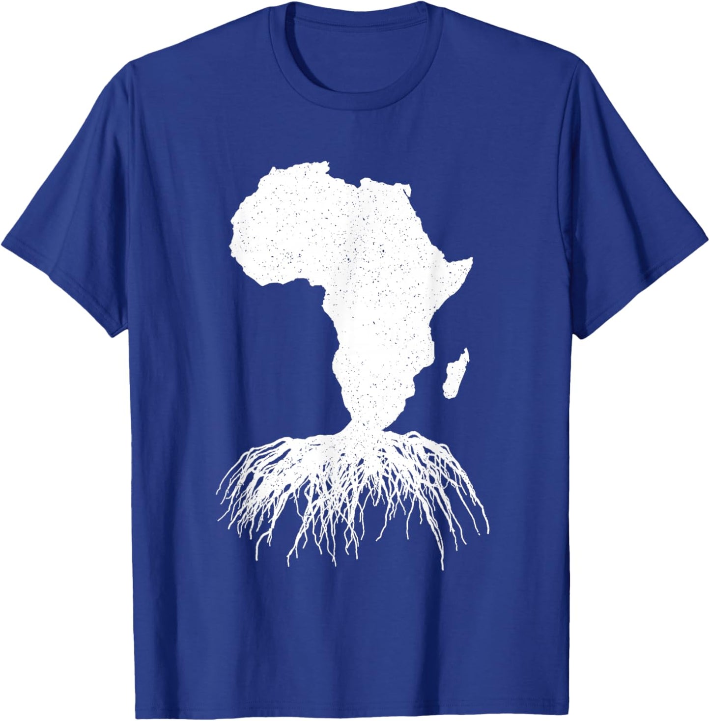 African Roots Art Women Afrocentric African Map T-Shirt - T-Shirt | Royal