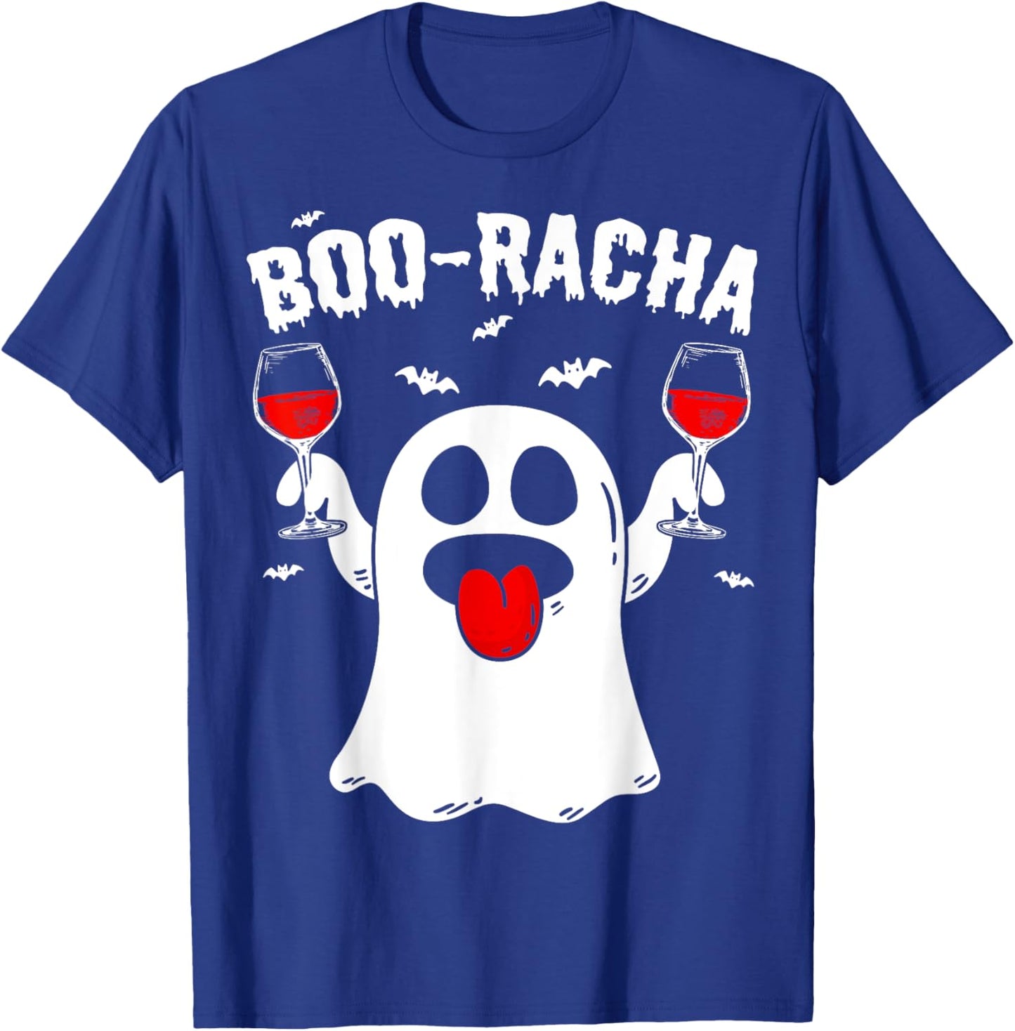 Boo-Racha Halloween Cute Ghost Boo Borracha Funny Men Women T-Shirt - T-Shirt | Royal