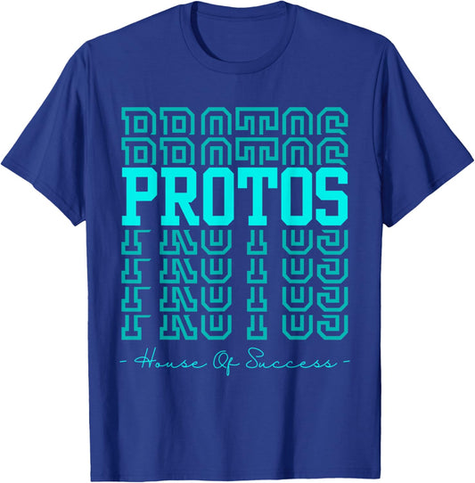 Protos House of Success Protos RCA Friendly School Spirit T-Shirt - T-Shirt | Royal