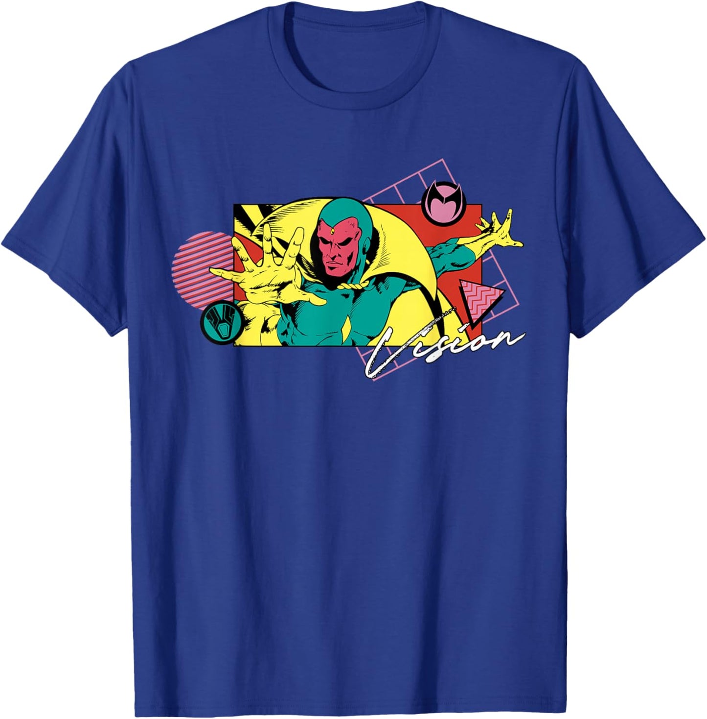 Marvel Valentine’s Day ’90s Couples Matching Vision T-Shirt - T-Shirt | Royal