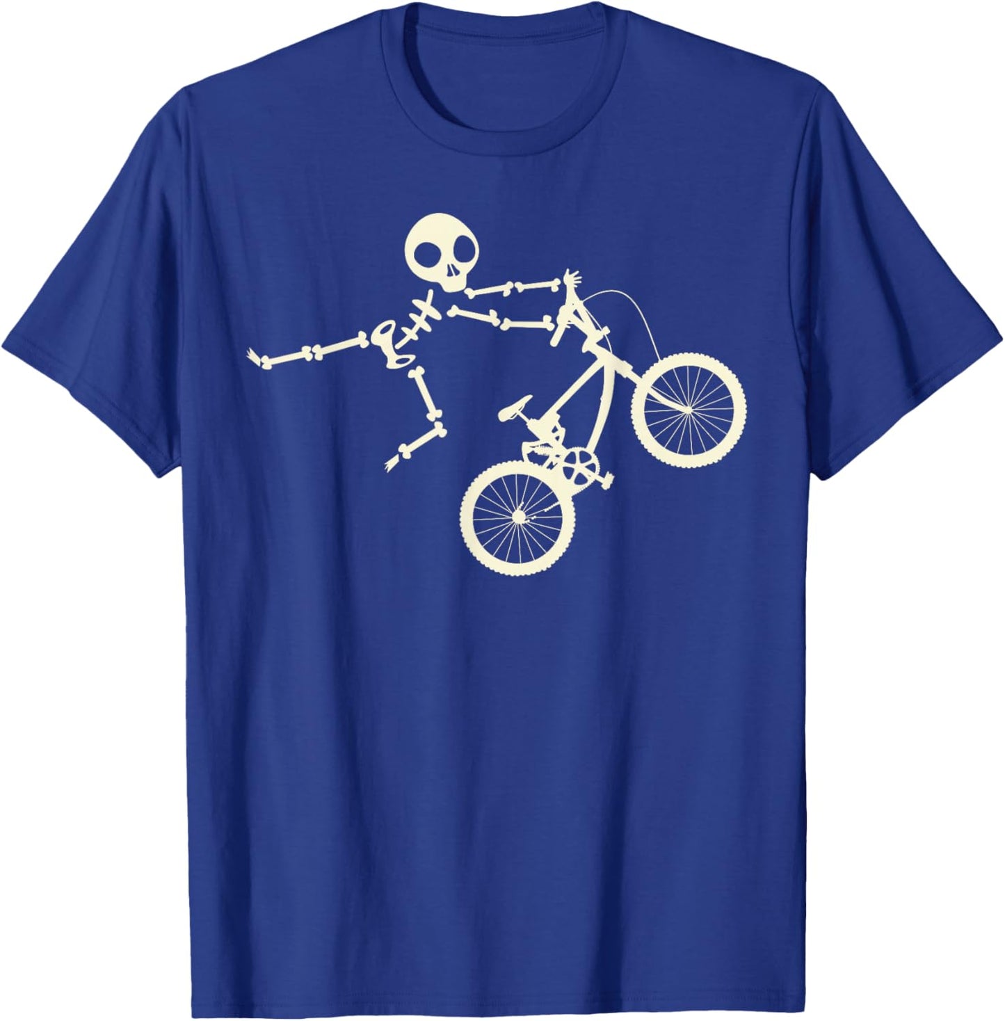 Cool BMX Design Women Boys BMX Rider Off Road BMX T-Shirt - T-Shirt | Royal