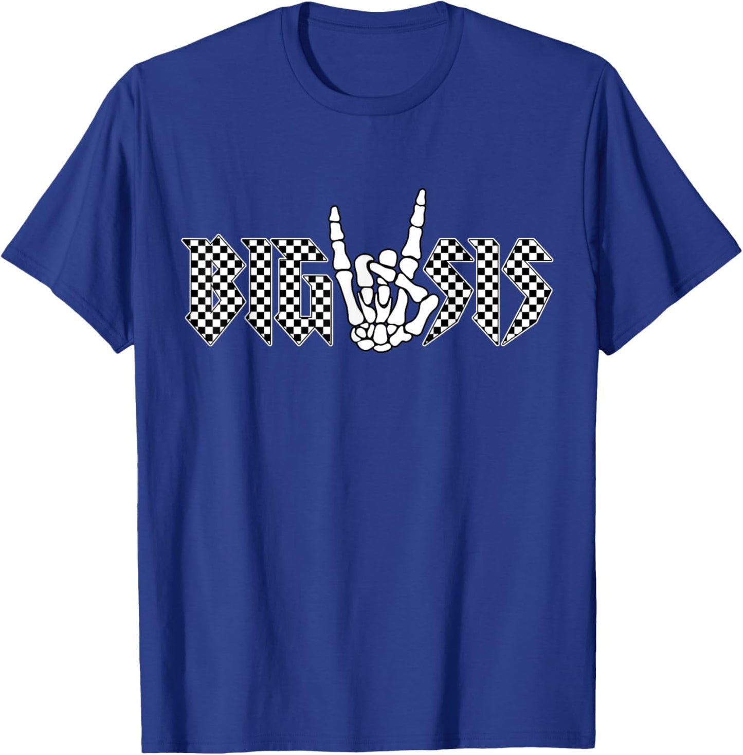 Big Sis Of The Bad Two the Bone Birthday 2 Years Old T-Shirt - T-Shirt | Royal