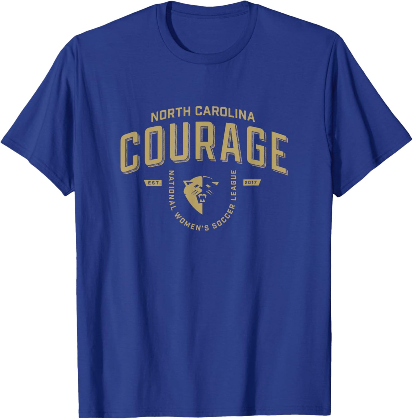 NWSL - North Carolina Courage Industrial T-Shirt - T-Shirt | Royal