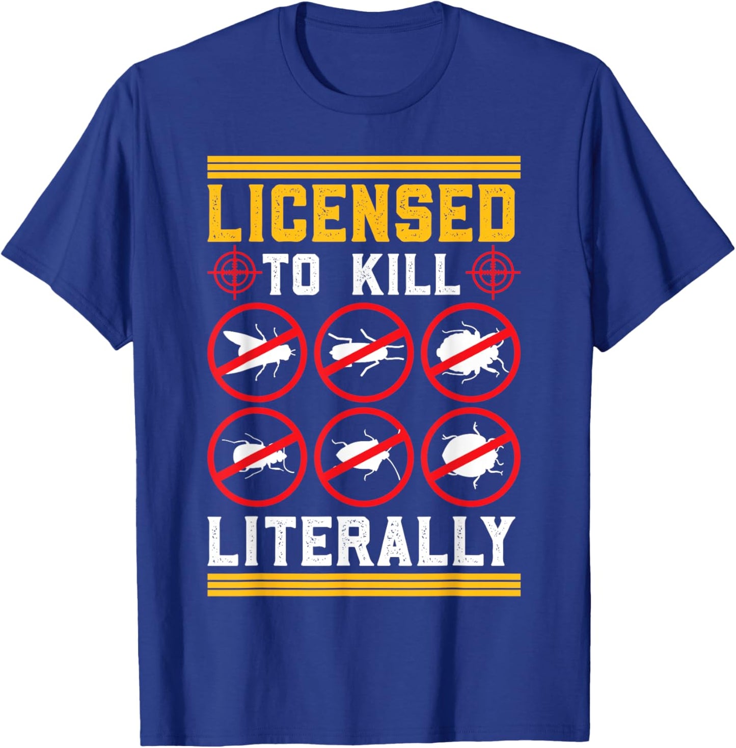 Pest Control T-Shirt - T-Shirt | Royal