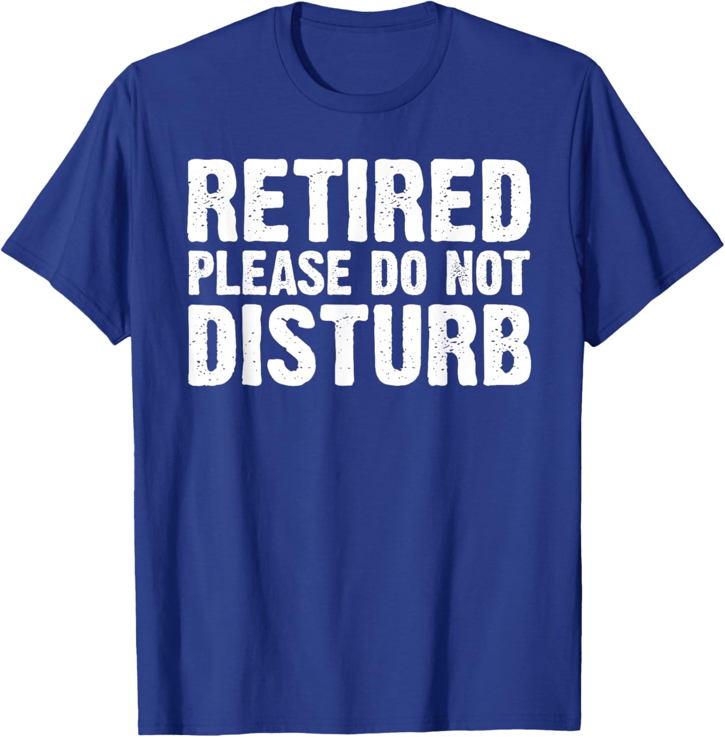 Unique Retirement Art Women Retired Worked Retiring T-Shirt - T-Shirt | Royal