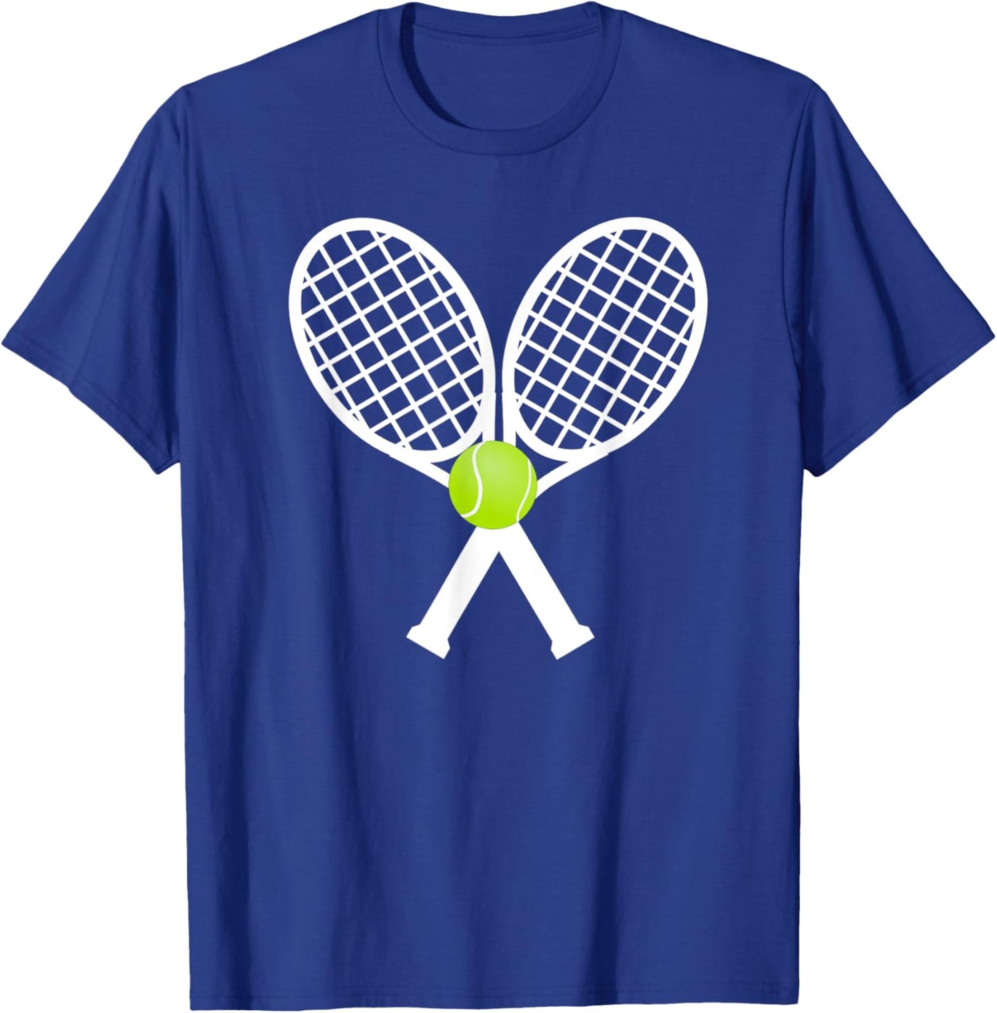 Tennis Rackets T-Shirt - T-Shirt | Royal