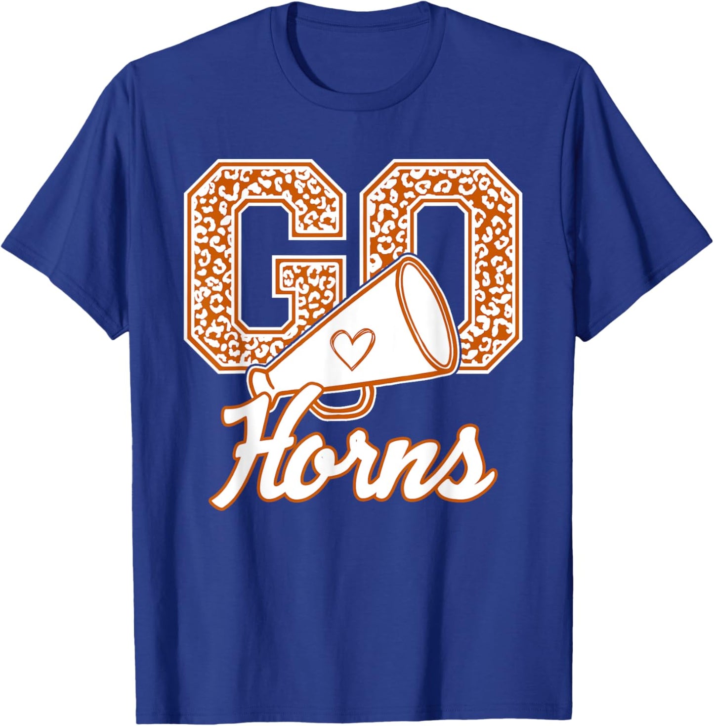 Go Cheer Texas Men Women Kids T-Shirt - T-Shirt | Royal