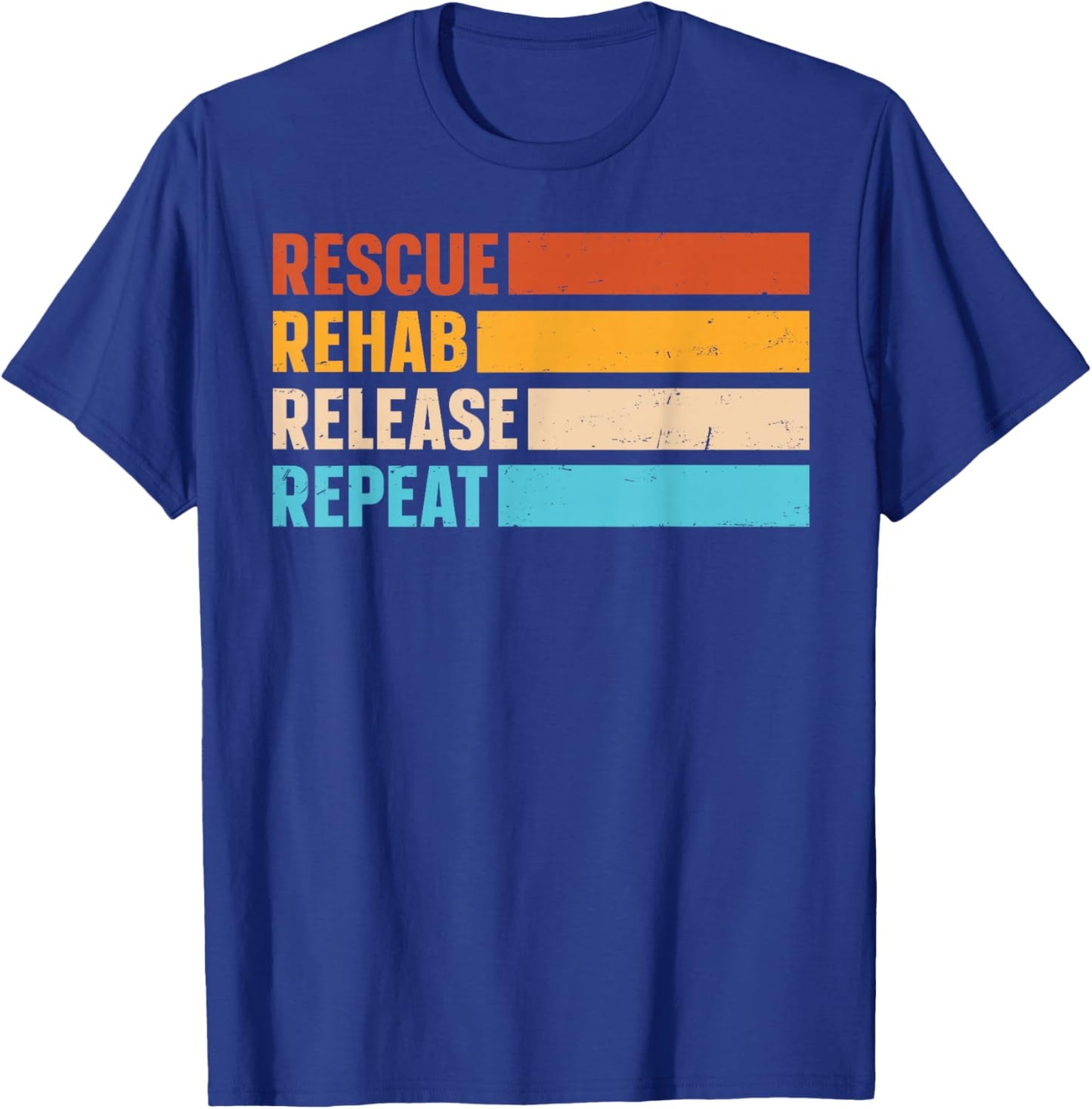 Wildlife Rescue Design for a Wildlife rehabilitator T-Shirt - T-Shirt | Royal