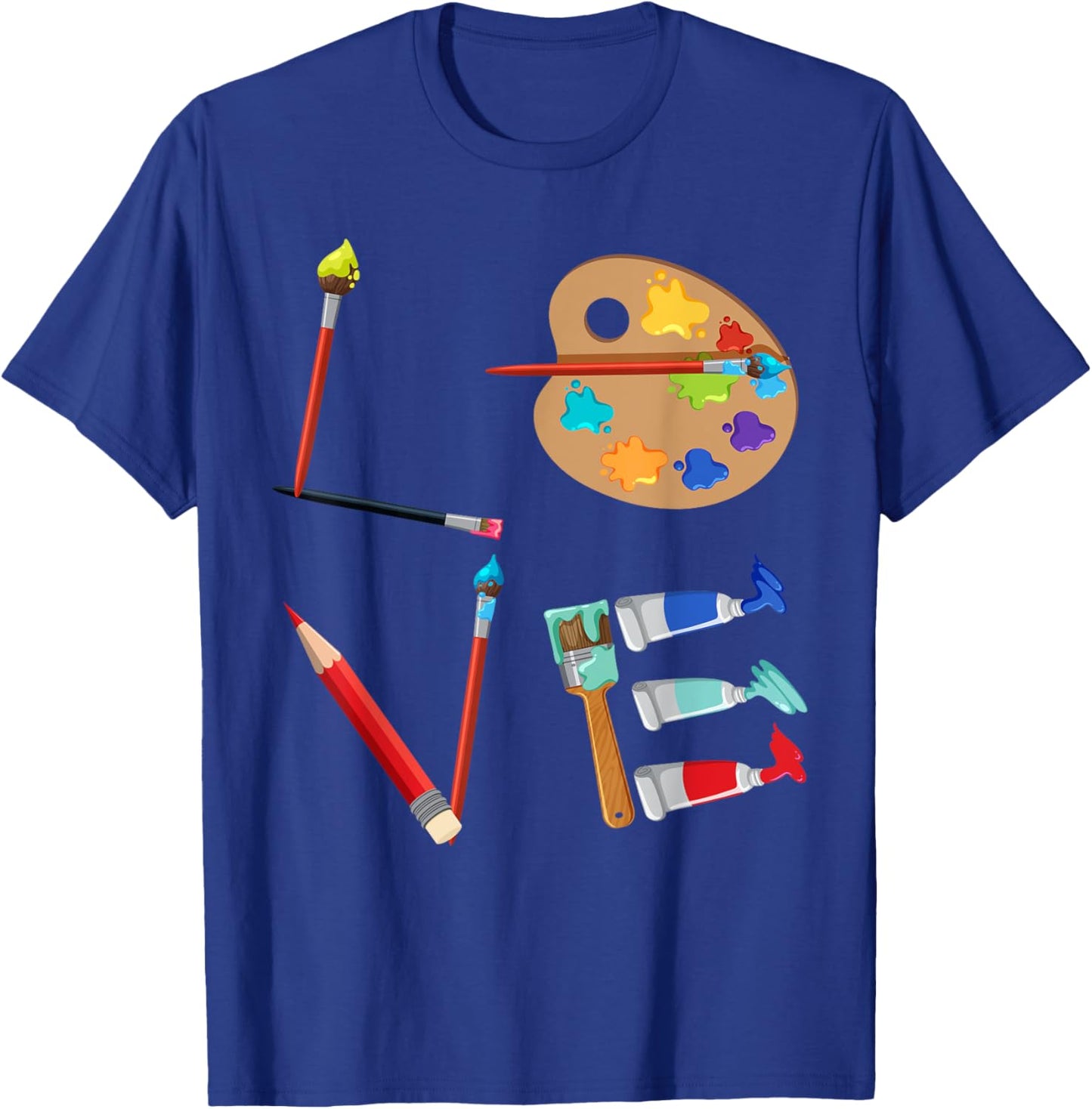 Art for Artist Art Teacher T-Shirt - T-Shirt | Royal