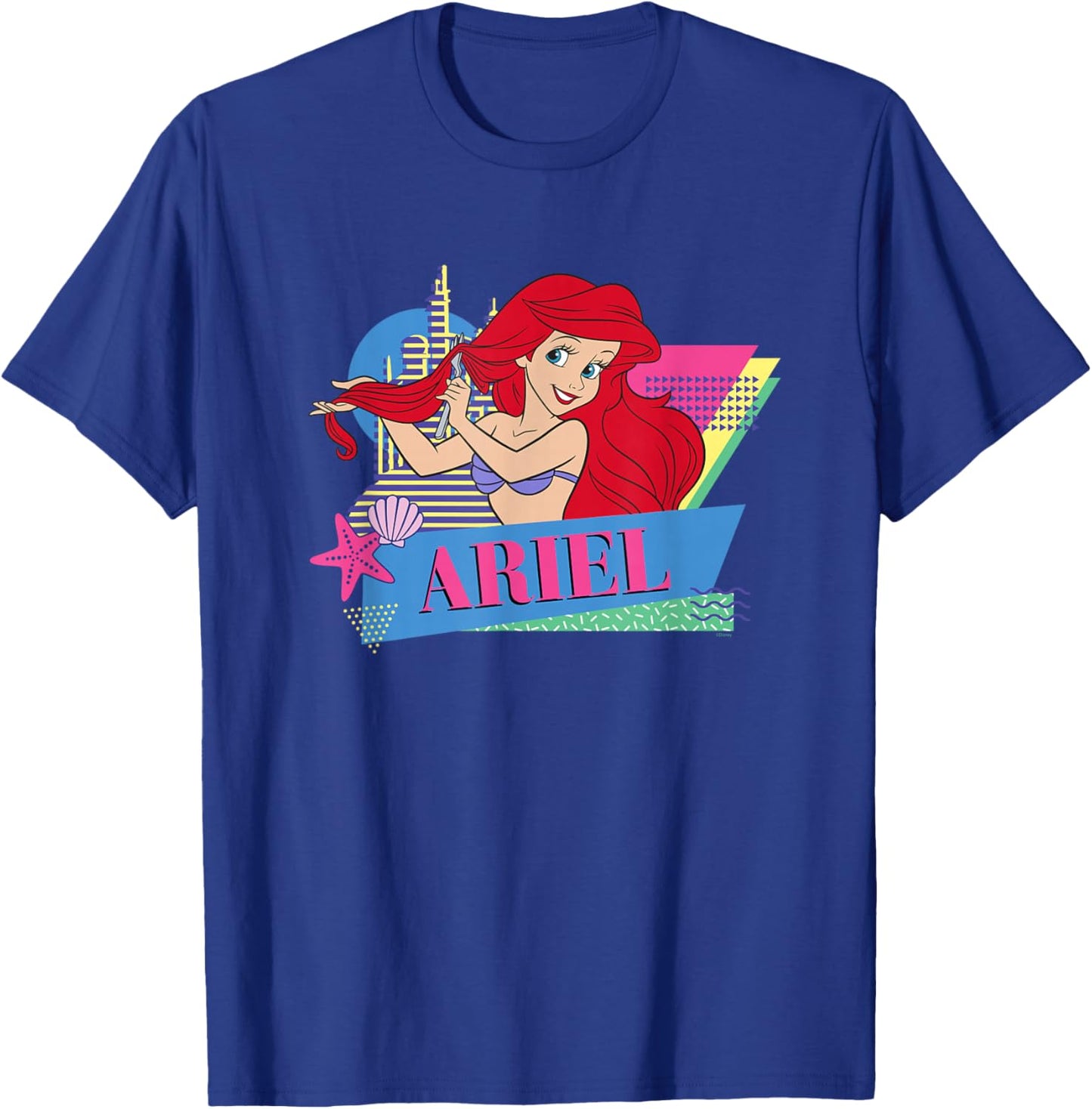 Disney The Little Mermaid Retro Couples Matching Ariel T-Shirt - T-Shirt | Royal