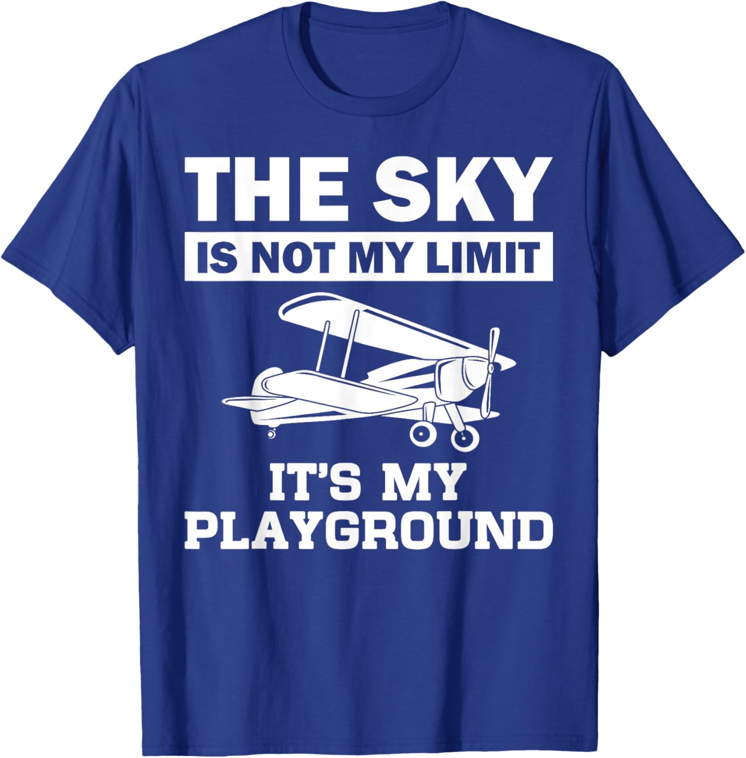 Funny Pilot Design Women Aviation Airplane Pilot T-Shirt - T-Shirt | Royal
