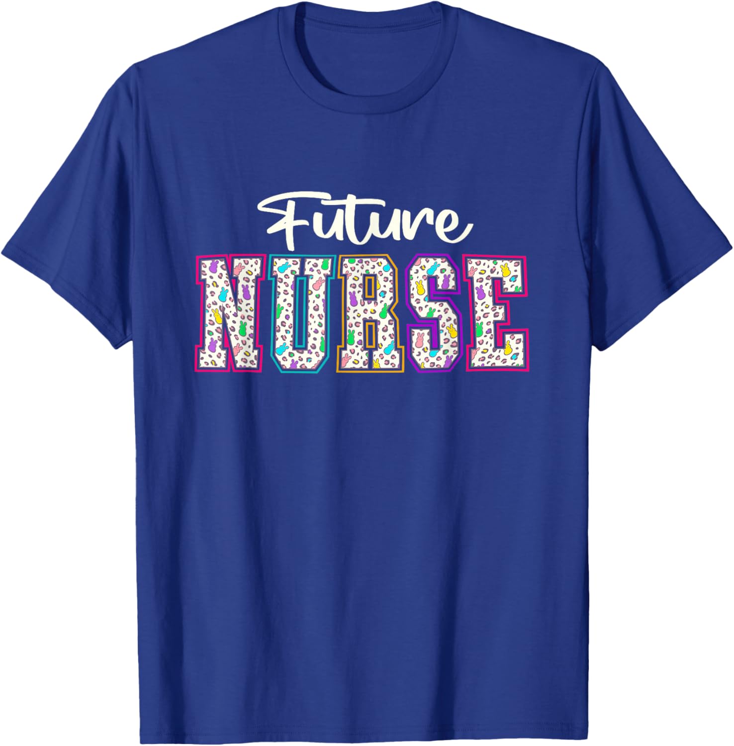 Future Nurse Funny Nursing Student Nurse School In Progress T-Shirt - T-Shirt | Royal