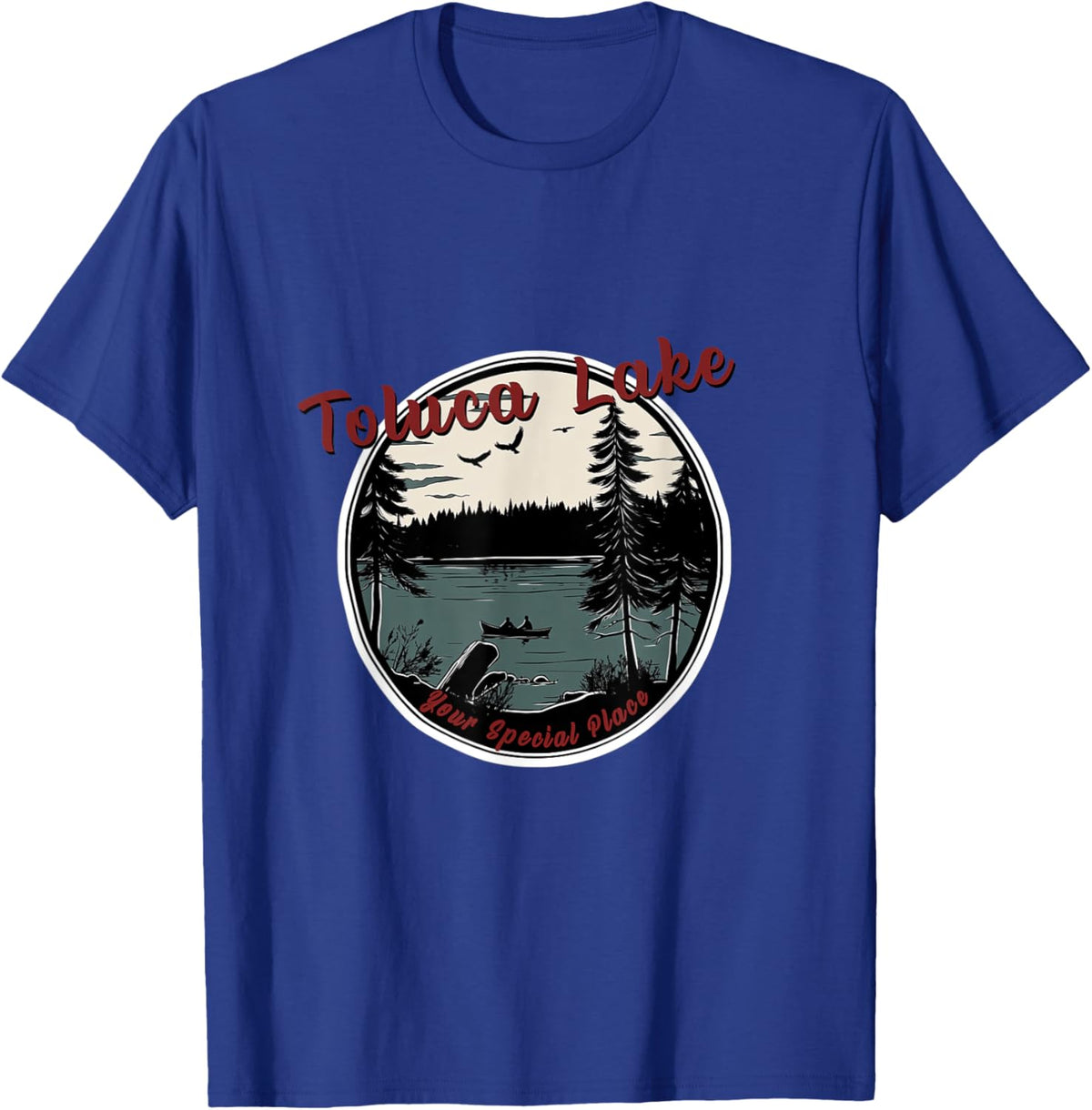 Toluca Lake Gaming Fan Silent Hills Art T-Shirt - T-Shirt | Royal