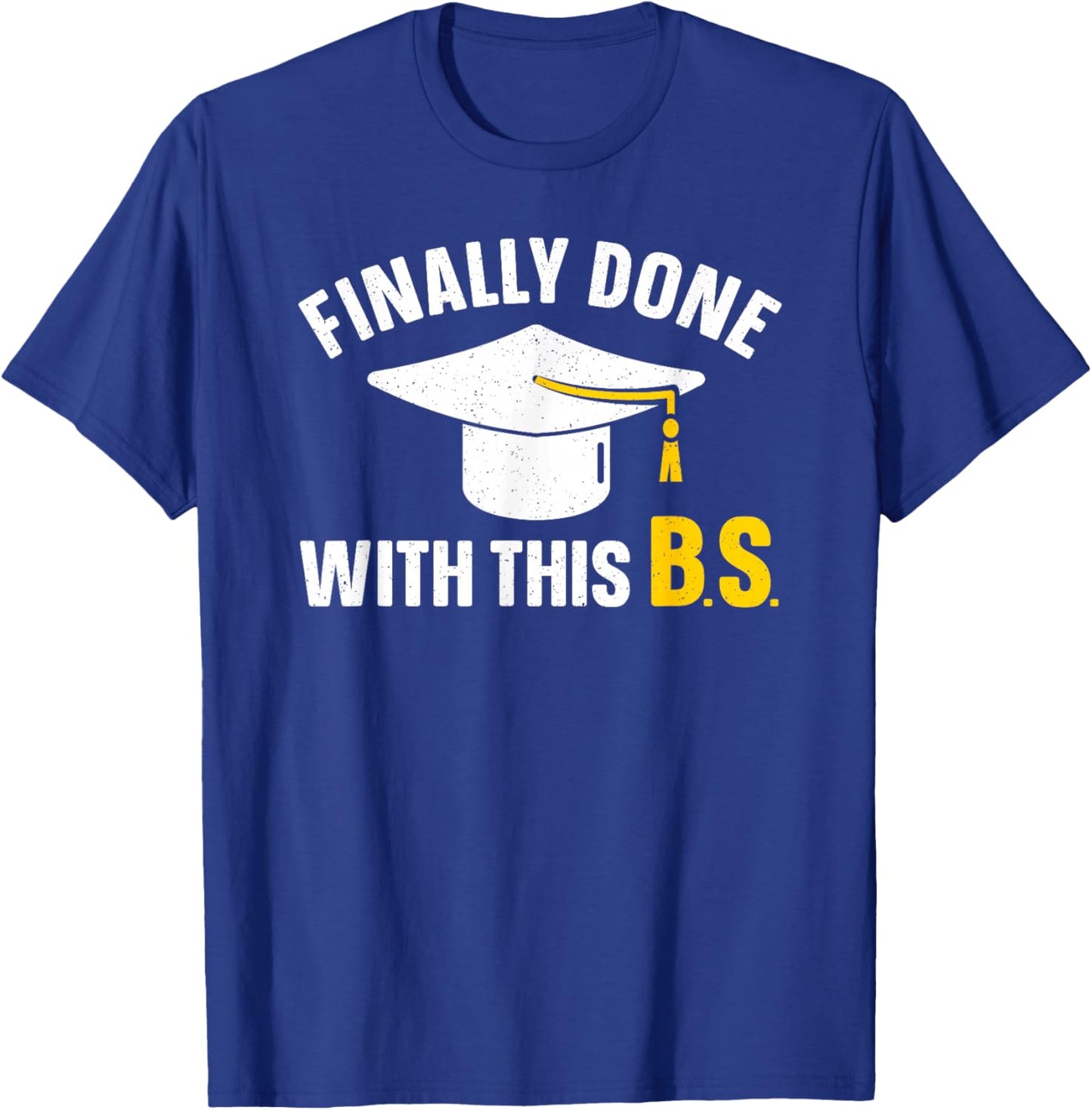 Graduation Art Women Bachelor Of Science Graduation T-Shirt - T-Shirt | Royal