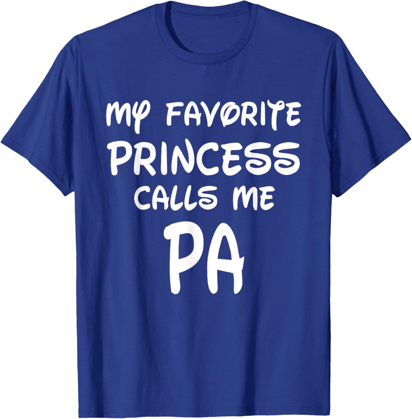 My Favorite Princess Calls Me Pa Vintage Christmas Xmas T-Shirt - T-Shirt | Royal