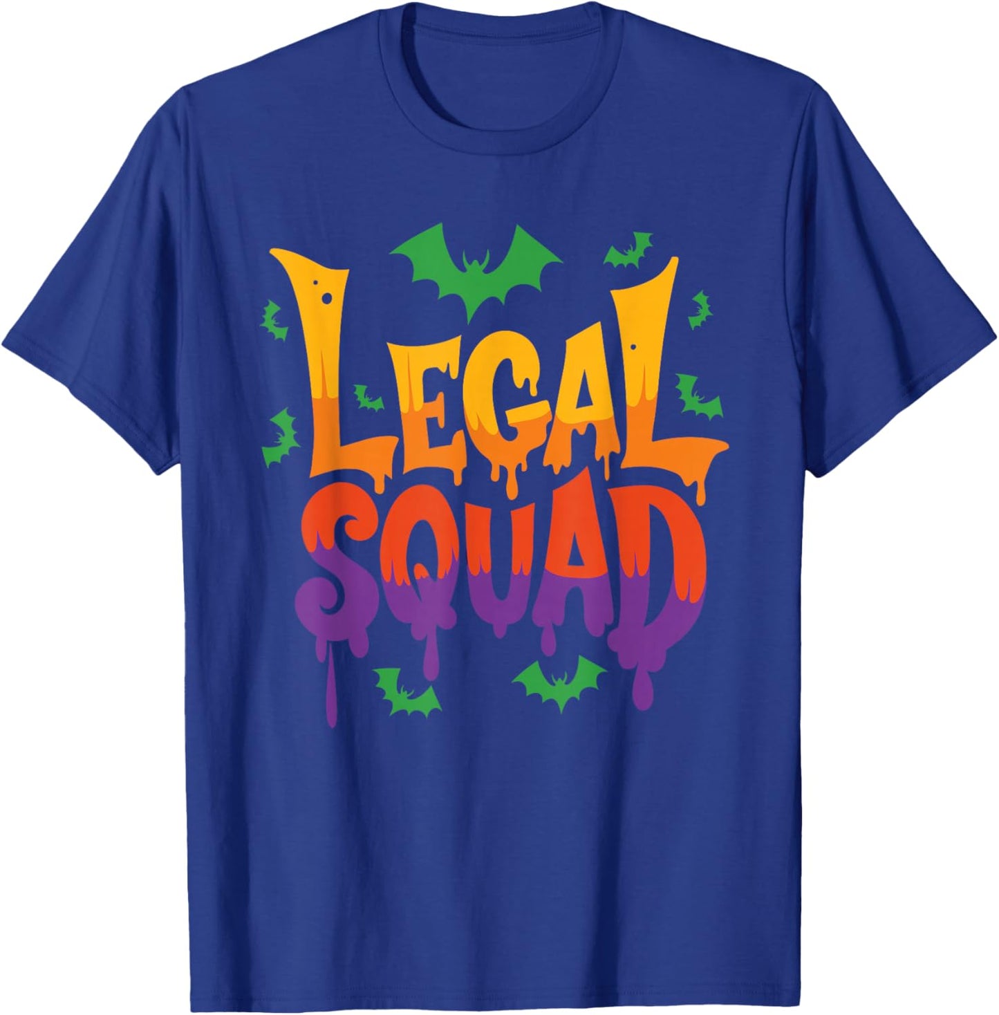 Legal Squad Funny Halloween Lawyer Costume T-Shirt - T-Shirt | Royal