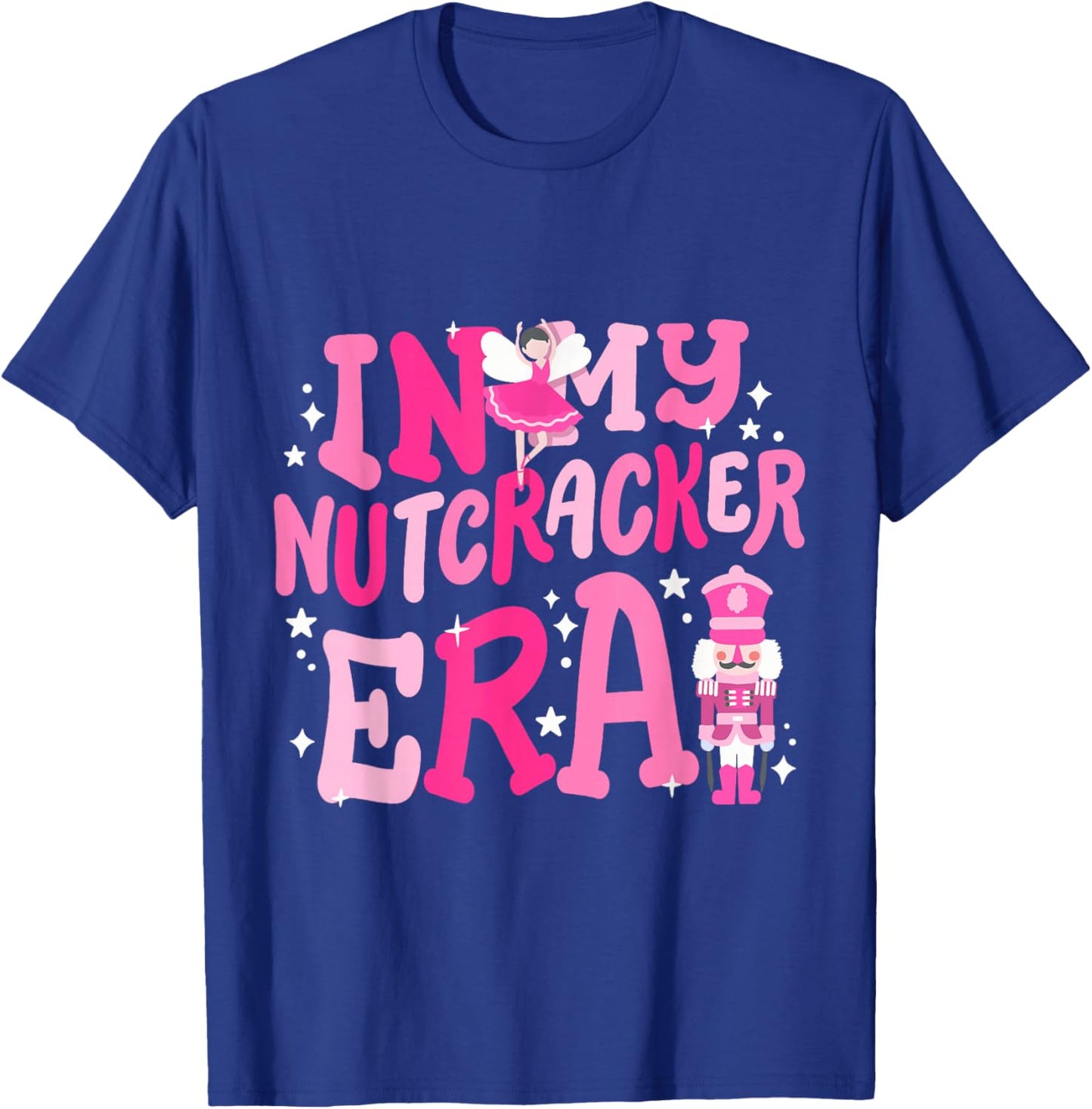 In My Nutcracker Era Retro Groovy Funny Christmas Girls T-Shirt - T-Shirt | Royal