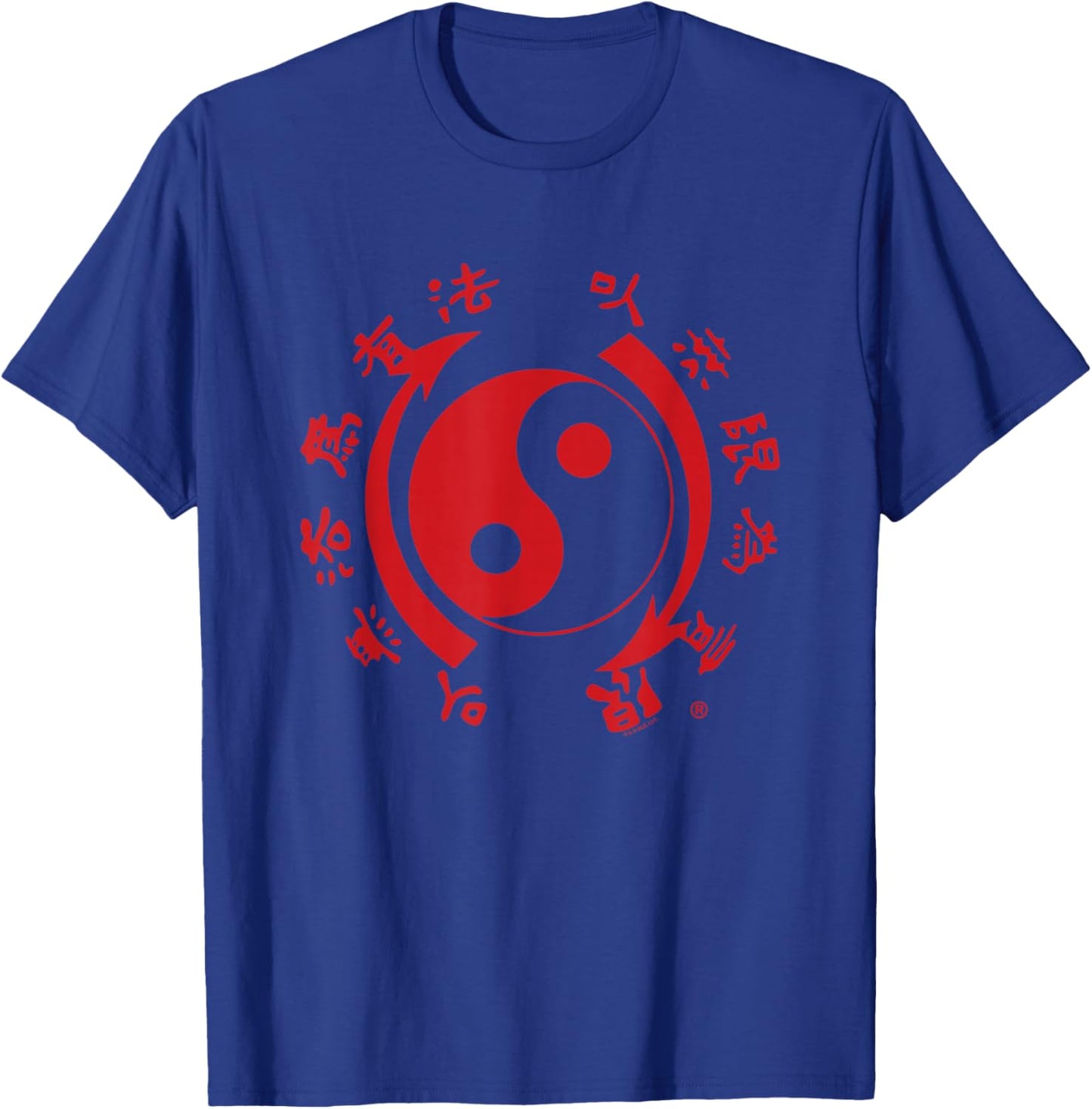 Bruce Lee Jeet Kune Do Chest Emblem T-Shirt - T-Shirt | Royal