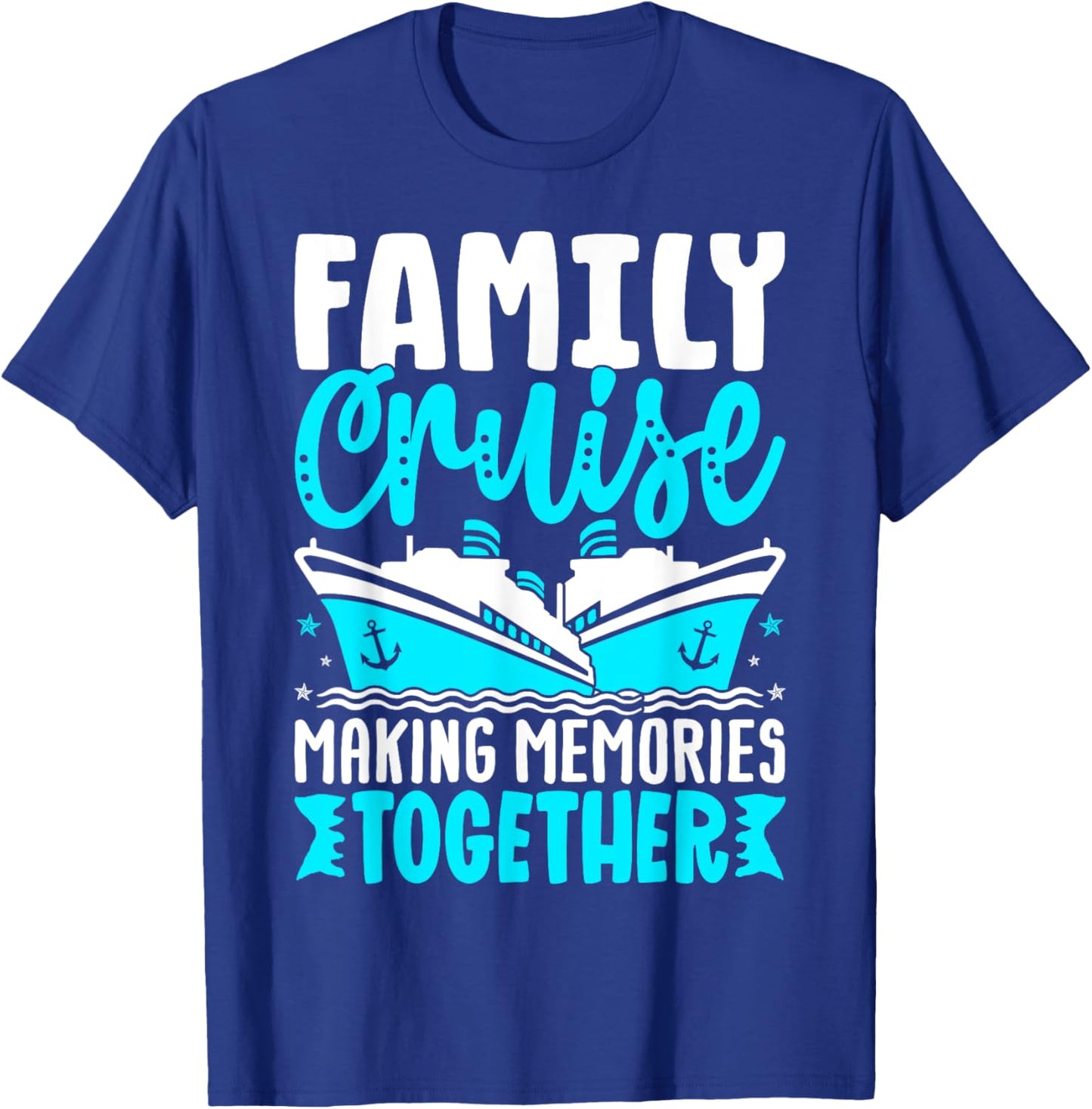 Family Cruise 2025 Family Matching Cruise Vacation Party T-Shirt - T-Shirt | Royal