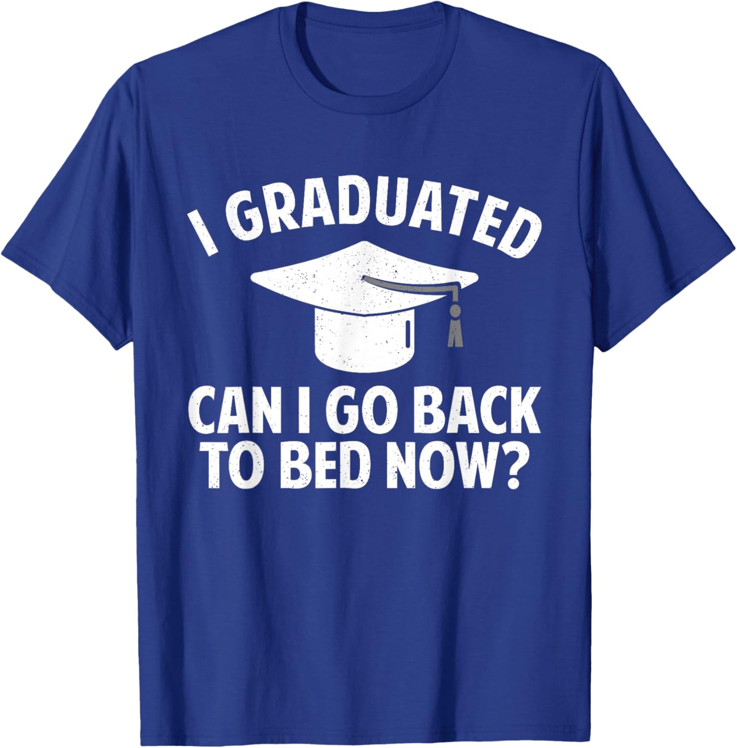 Funny Graduation Art Women Masters Degree Draduation T-Shirt - T-Shirt | Royal