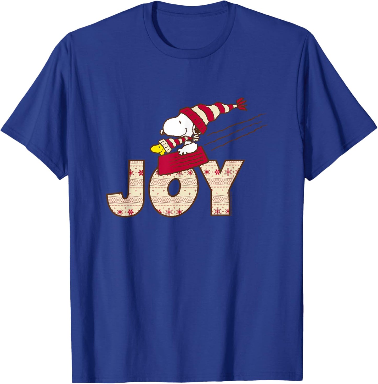 Peanuts Snoopy Christmas Joy T-Shirt - T-Shirt | Royal