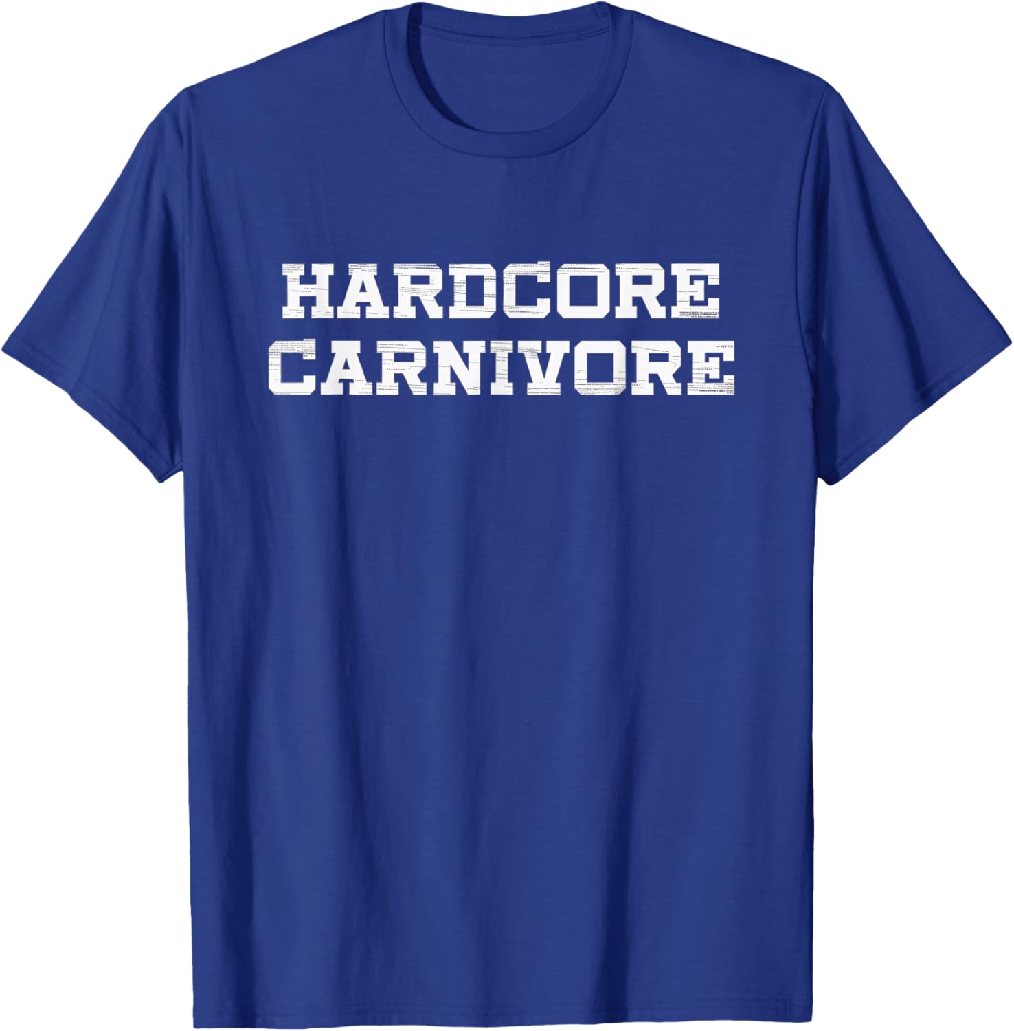 Hardcore Carnivore Meat BBQ Grilling Carnivore Cook T-Shirt - T-Shirt | Royal