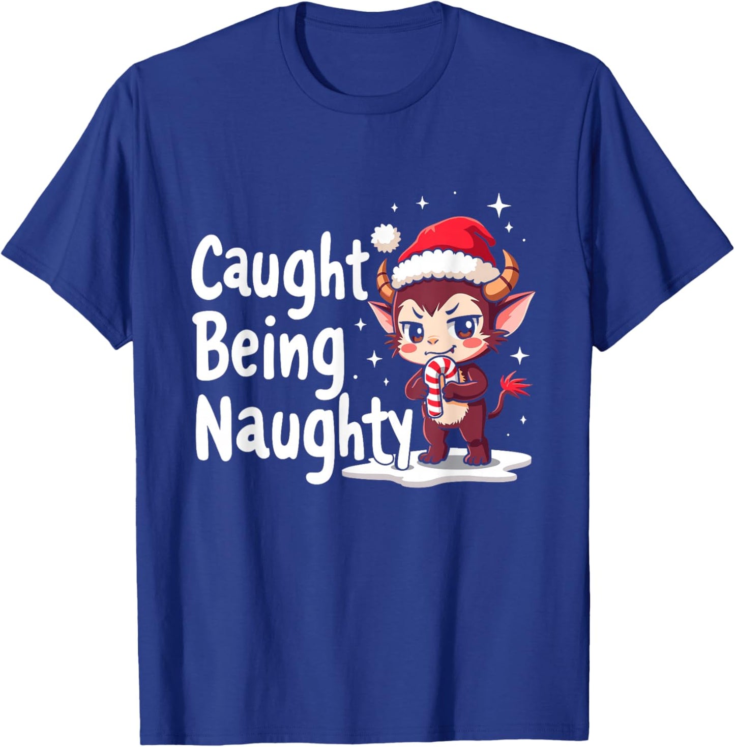 Cute Christmas Monster Krampus Lover Festive Fun Christmas T-Shirt - T-Shirt | Royal