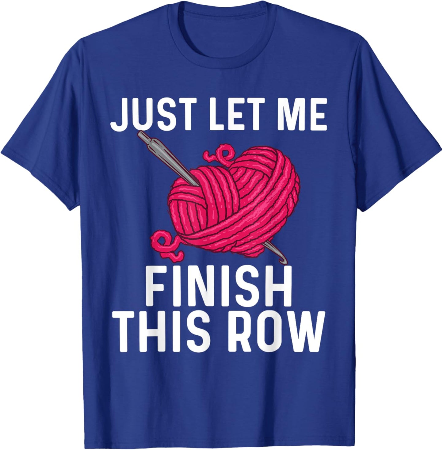 Best Crocheting Art Women Crocheter Crochet Lover T-Shirt - T-Shirt | Royal