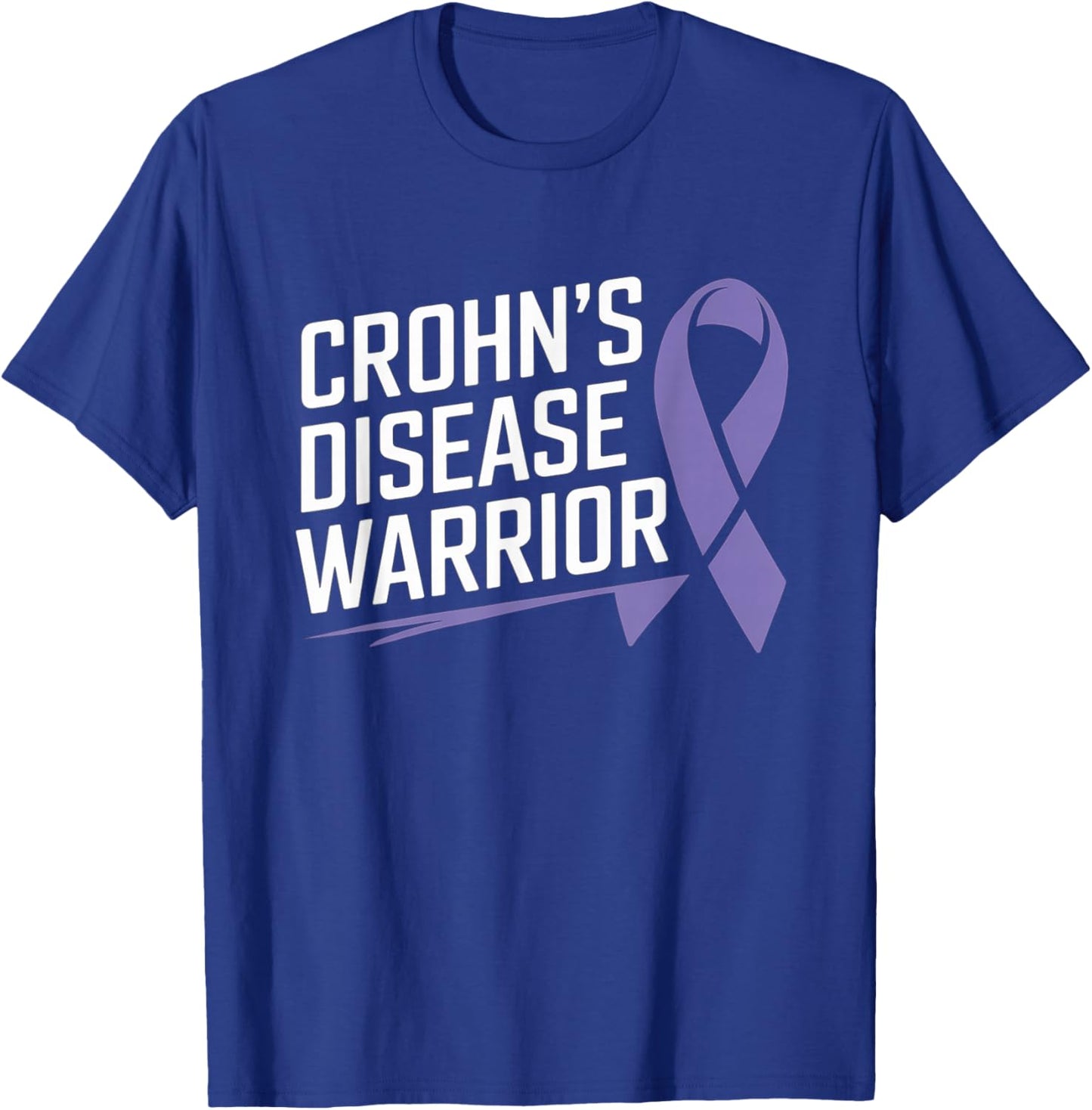 Crohn's Disease Warrior Crohn's Disease Awareness T-Shirt - T-Shirt | Royal