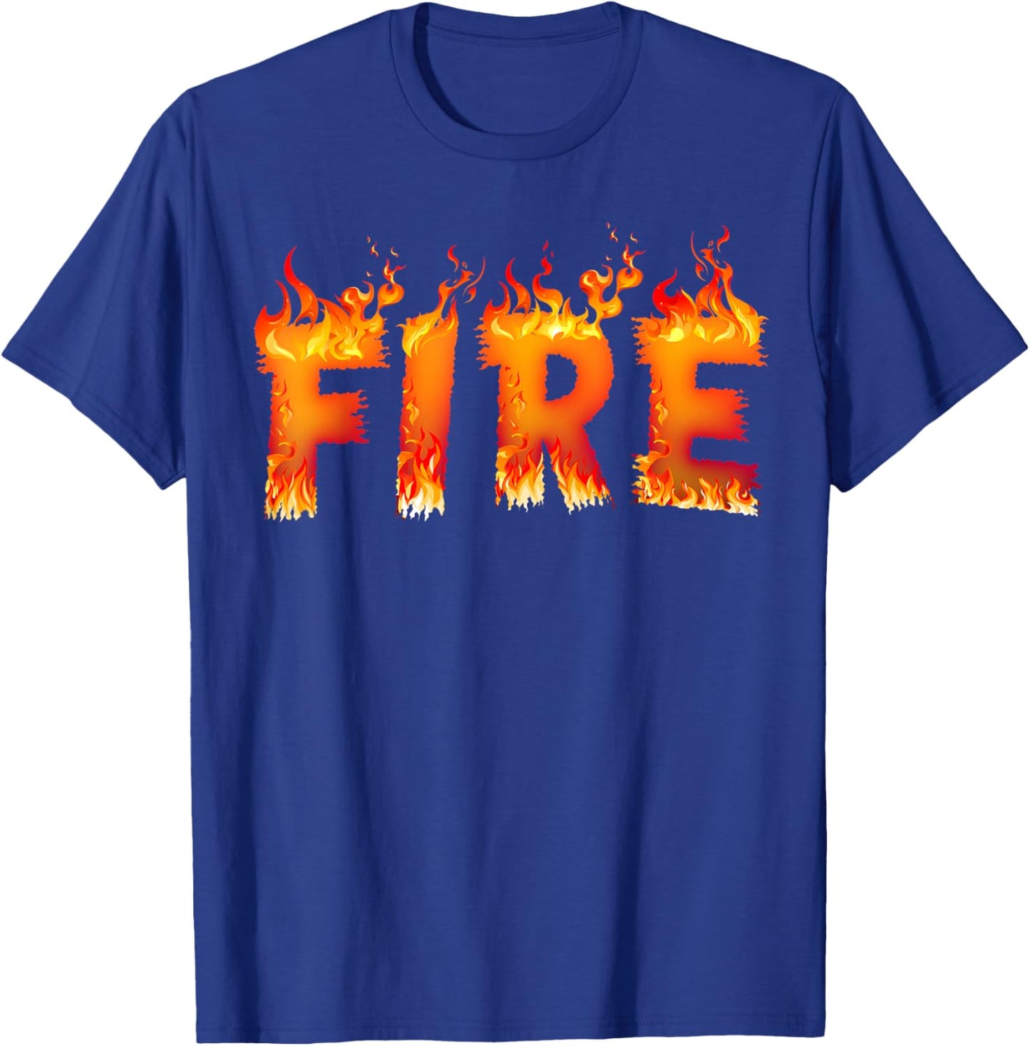 Funny Fire and Ice Costume Halloween 2024 Family Matching T-Shirt - T-Shirt | Royal