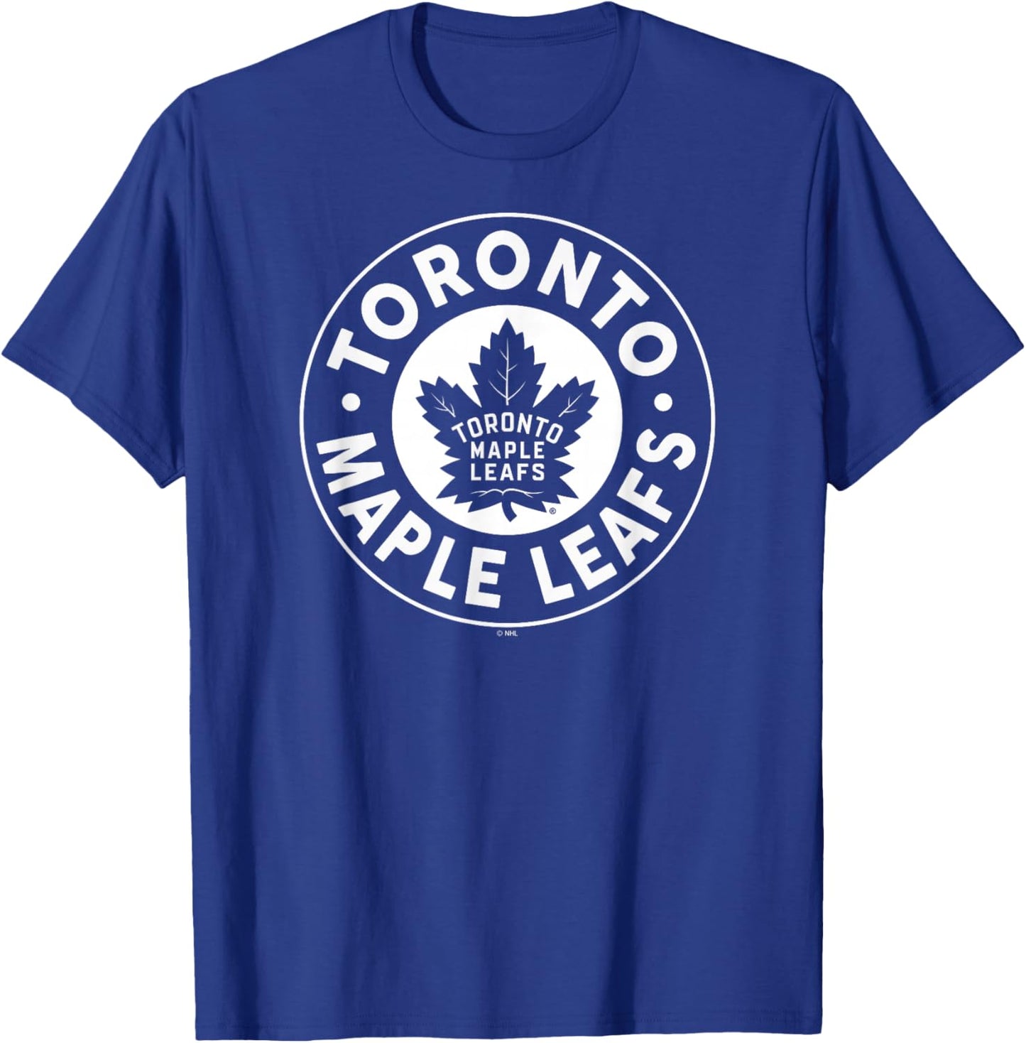 Toronto Maple Leafs Symbol Blue Officially Licensed T-Shirt - T-Shirt | Royal