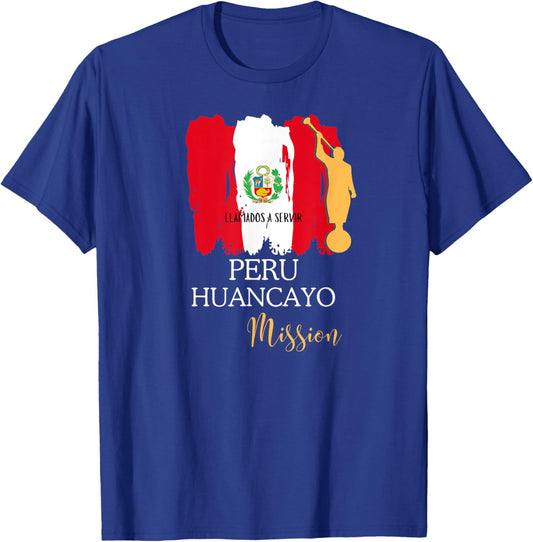 Peru Huancayo Mormon LDS Mission Missionary T-Shirt - T-Shirt | Royal