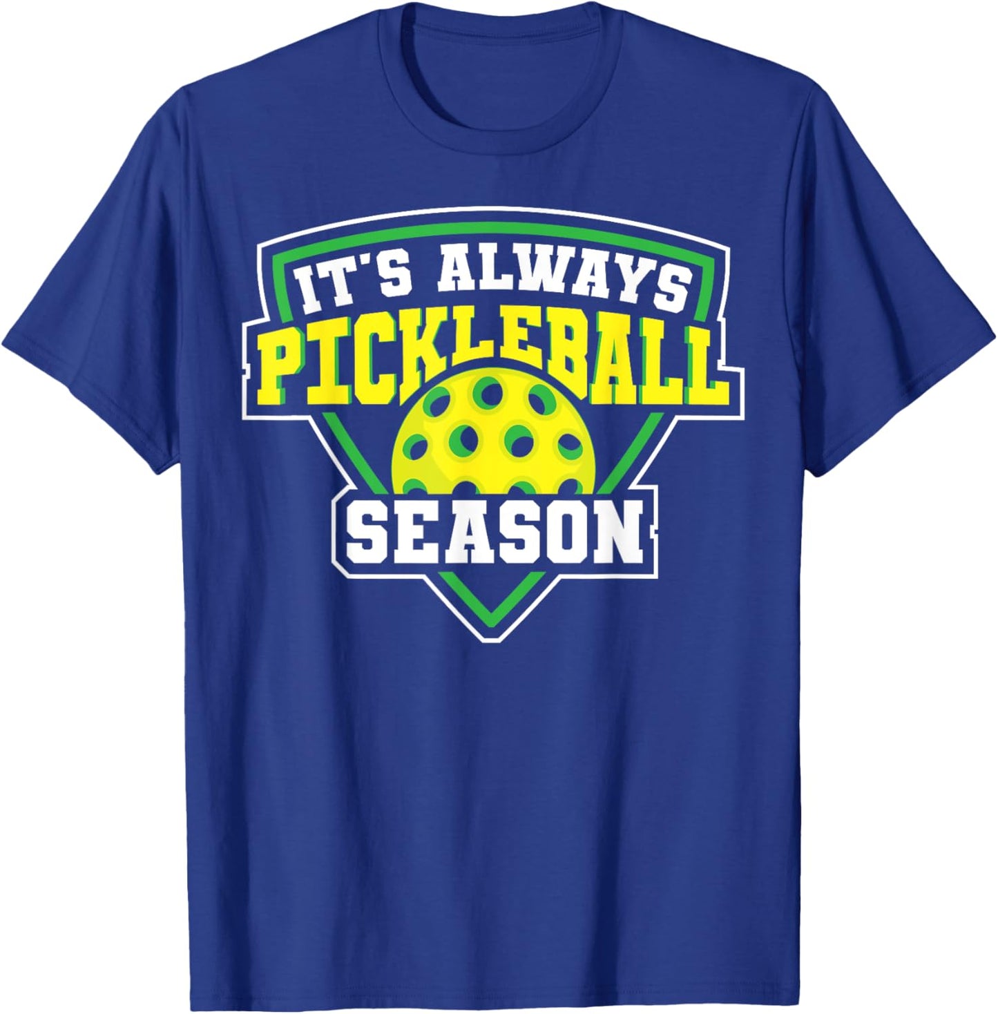Pickleball Art Women Pickleball Player Pickle Ball T-Shirt - T-Shirt | Royal