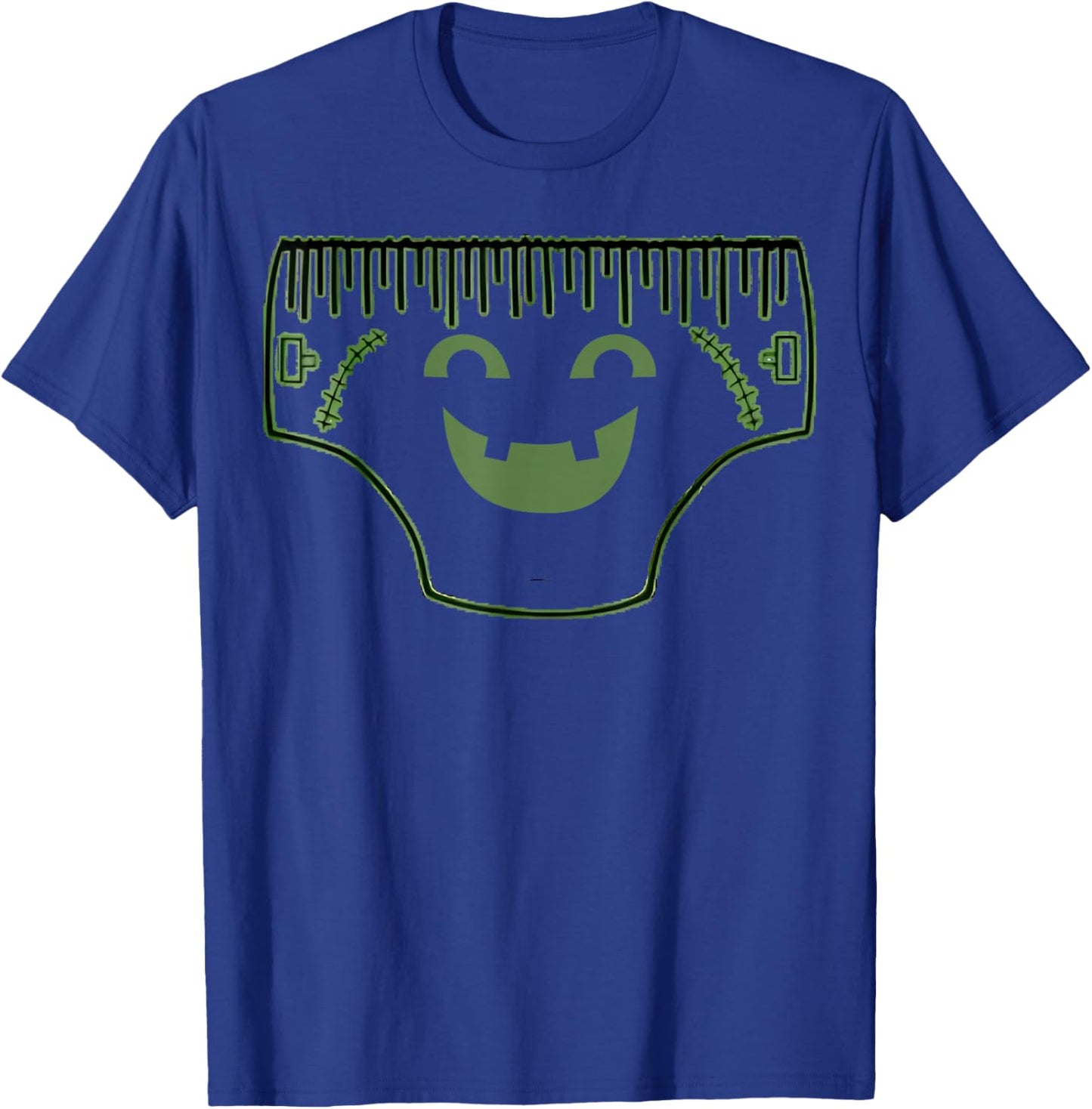 Funny Creepy Pair Of Underwear Face Costume T-Shirt - T-Shirt | Royal