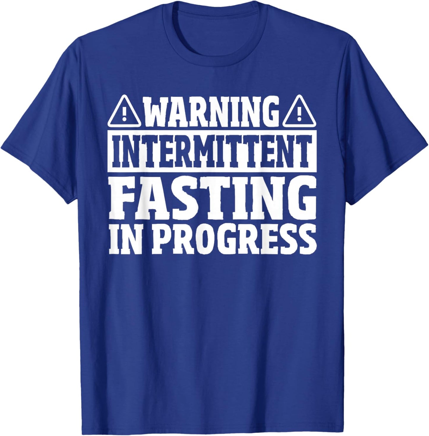 Intermittent Fasting In Progress Autophagy T-Shirt - T-Shirt | Royal