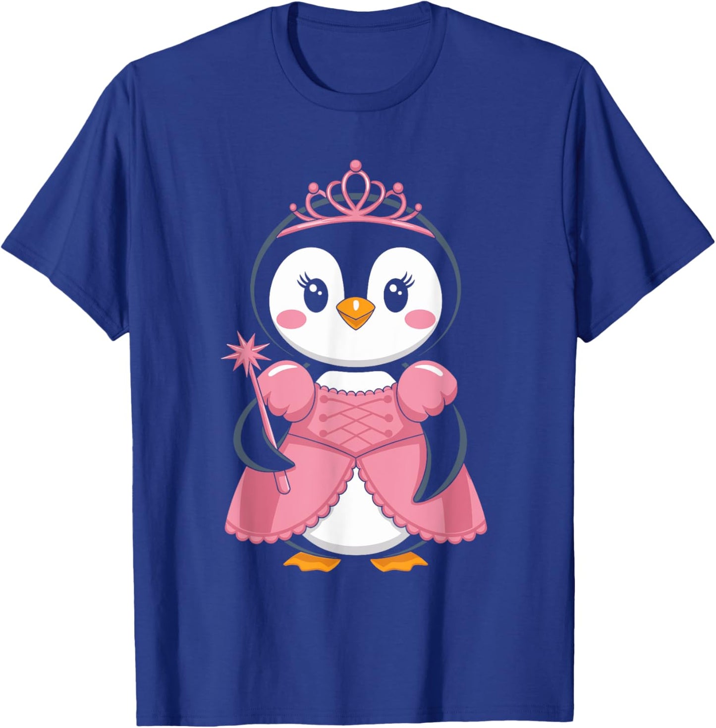 Penguin Halloween Cute Princess Penguin Costume T-Shirt - T-Shirt | Royal